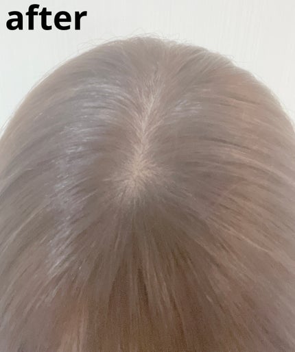 泡カラー ラベンダーグレージュ/リーゼ/ヘアカラーの画像