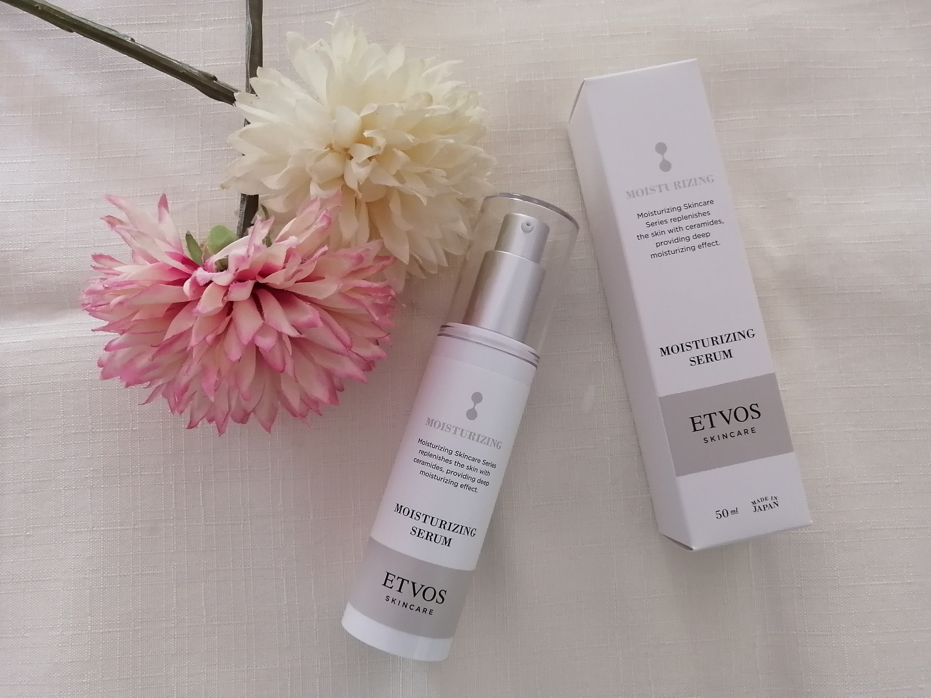 モイスチャライジングセラム/エトヴォス/美容液を使ったクチコミ（1枚目）