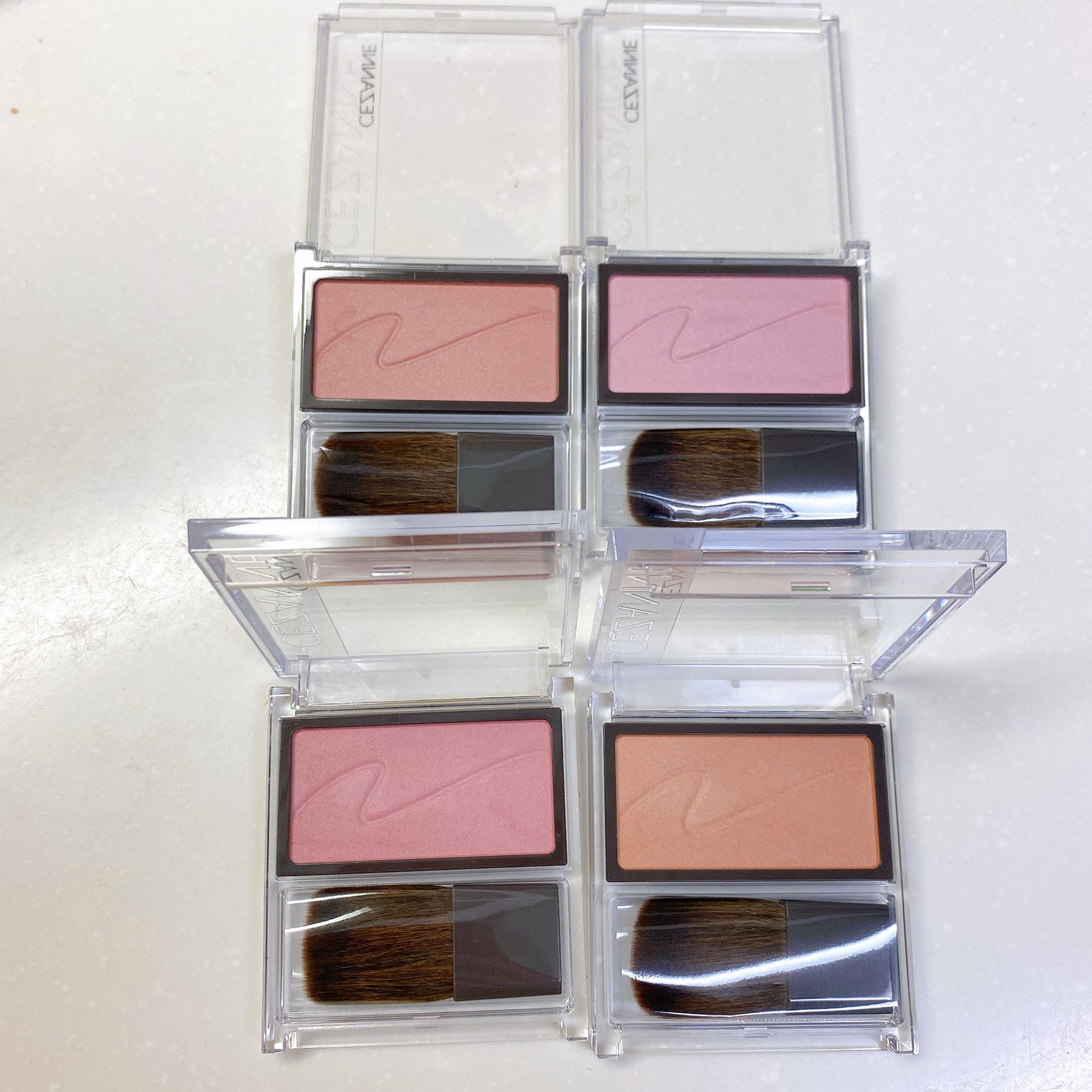 チークブラッシュ/CEZANNE/パウダーチークを使ったクチコミ(2枚目)