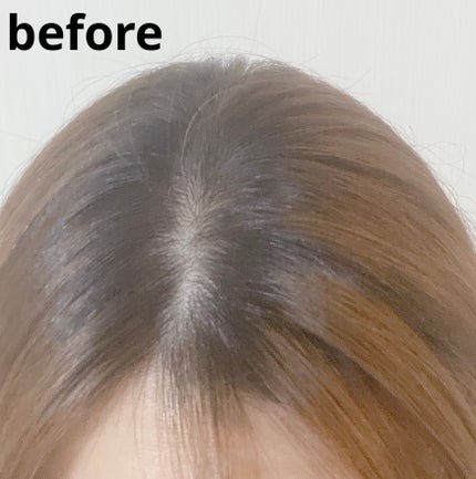 泡カラー ラベンダーグレージュ/リーゼ/ヘアカラーの画像