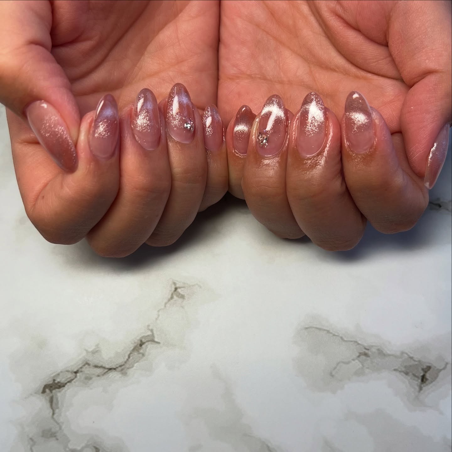 #海映えラメネイル,#ネイル,#ニュアンスネイル,#ジェルネイル,#ギャルネイル,#ネイル,#城陽ネイルのネイルデザイン