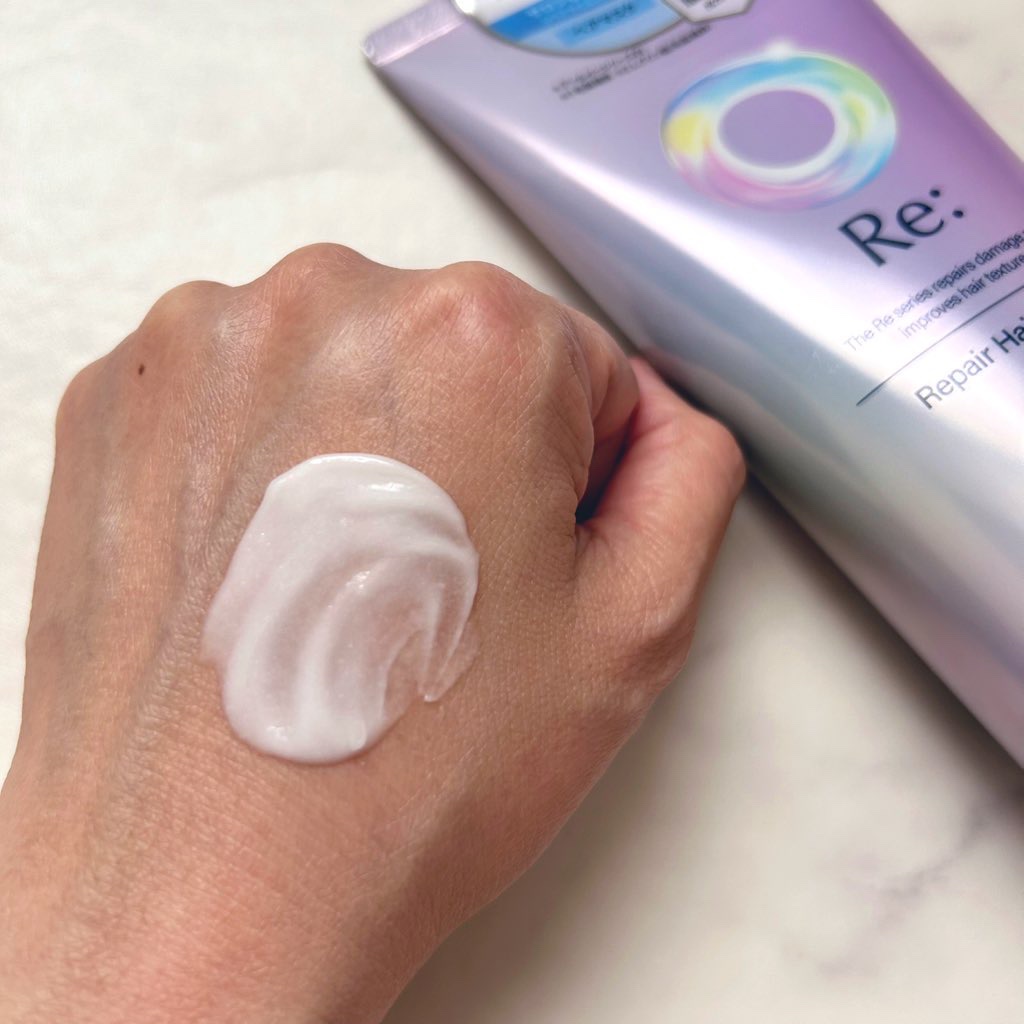 アールイー リペアヘアマスク/ルシードエル/ヘアマスク・ヘアパックを使ったクチコミ（3枚目）