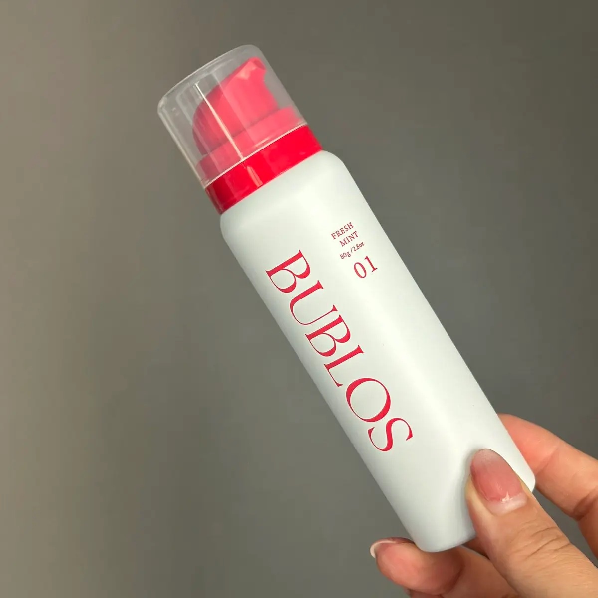 バブロス　炭酸泡ハミガキ/BUBLOS/歯磨き粉を使ったクチコミ（2枚目）