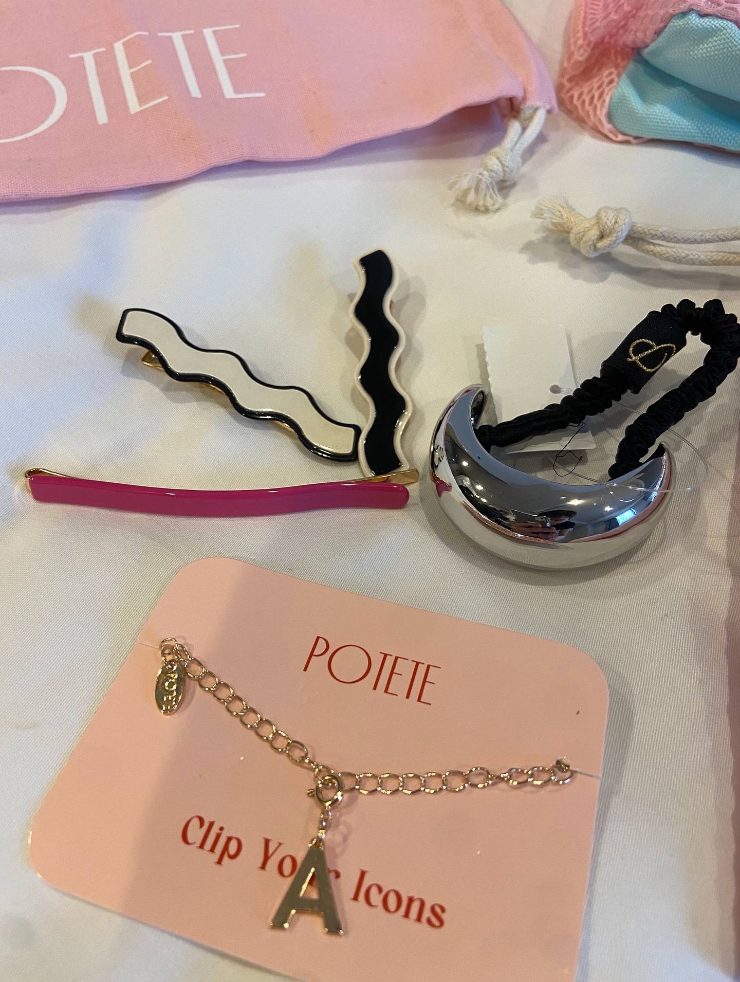 POTETE petit petit hair clip /POTETE/ヘアアクセサリーを使ったクチコミ（3枚目）