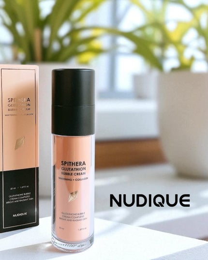 スピテラグルタチオンバブルクリーム/NUDIQUE/フェイスクリームを使ったクチコミ(5枚目)