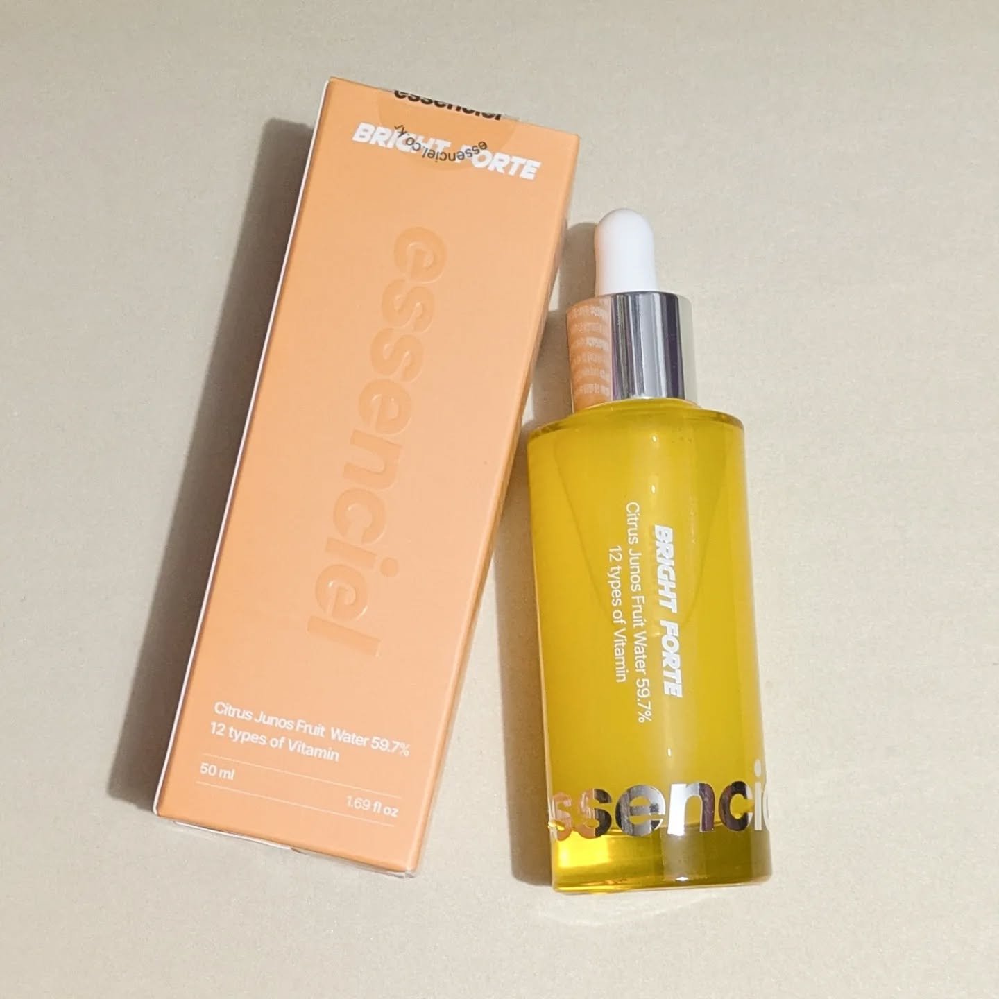 Bright Forte Ampoule/essenciel/美容液を使ったクチコミ（1枚目）