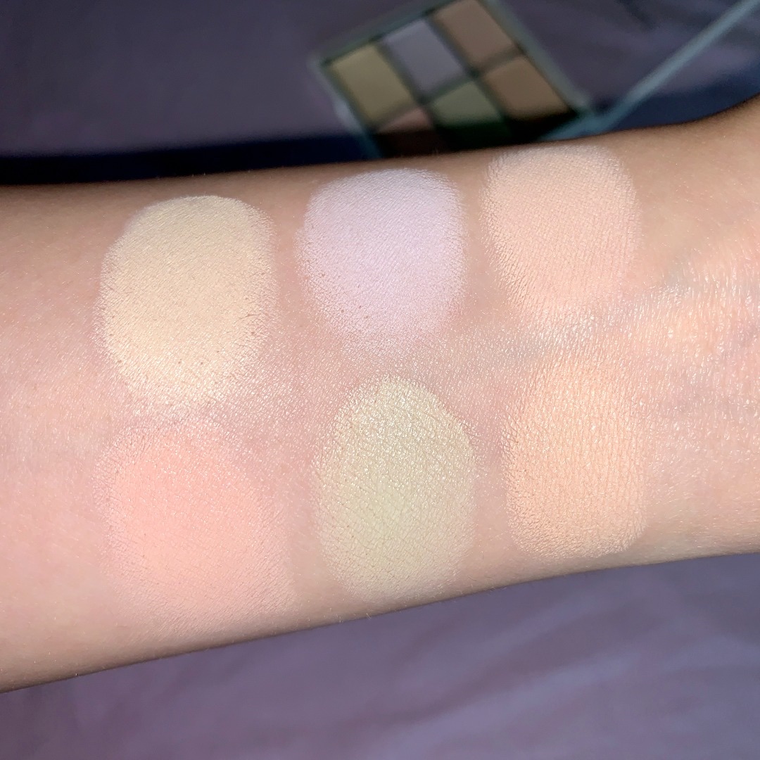 ディファイニングカバーコンシールフィットパレット/wakemake/パレットコンシーラーを使ったクチコミ（2枚目）