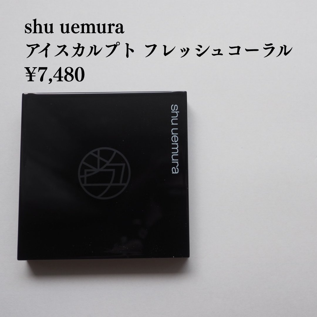 アイスカルプト/shu uemura/アイシャドウパレットを使ったクチコミ（2枚目）