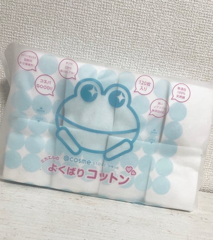 @cosme storeが作ったミカエルのよくばりコットン/@cosme store/コットンを使ったクチコミ(1枚目)