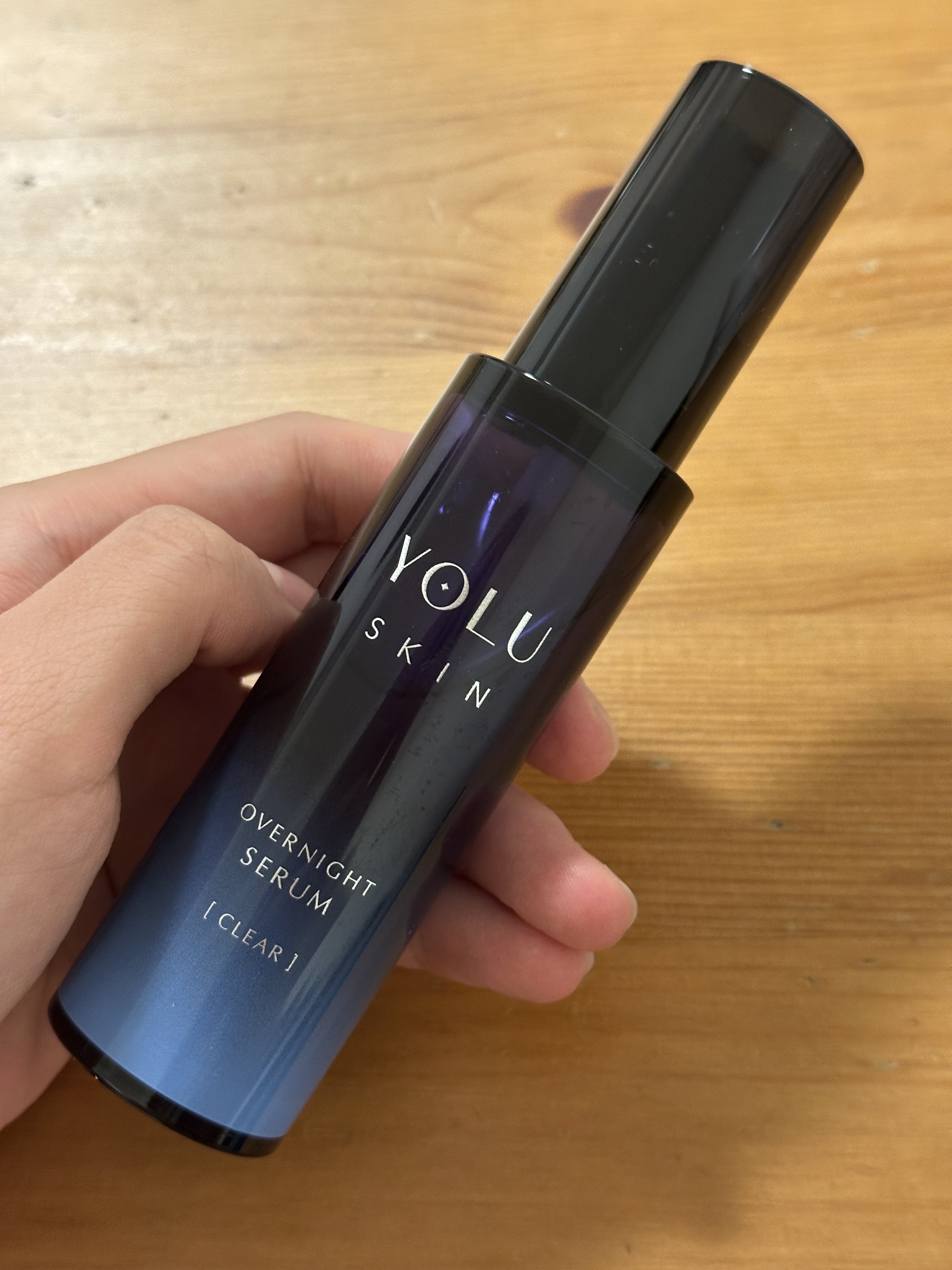 ヨル スキン オーバーナイトセラム クリア/YOLU/美容液を使ったクチコミ（1枚目）
