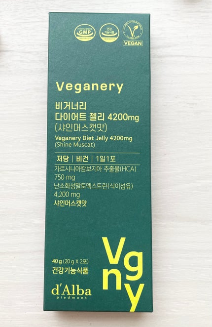ヴィーガナリー ダイエットゼリー/ダルバ/バランス栄養食を使ったクチコミ(1枚目)
