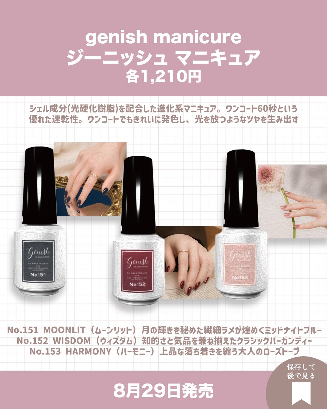 ジーニッシュ/ジーニッシュマニキュア/マニキュアを使ったクチコミ(4枚目)