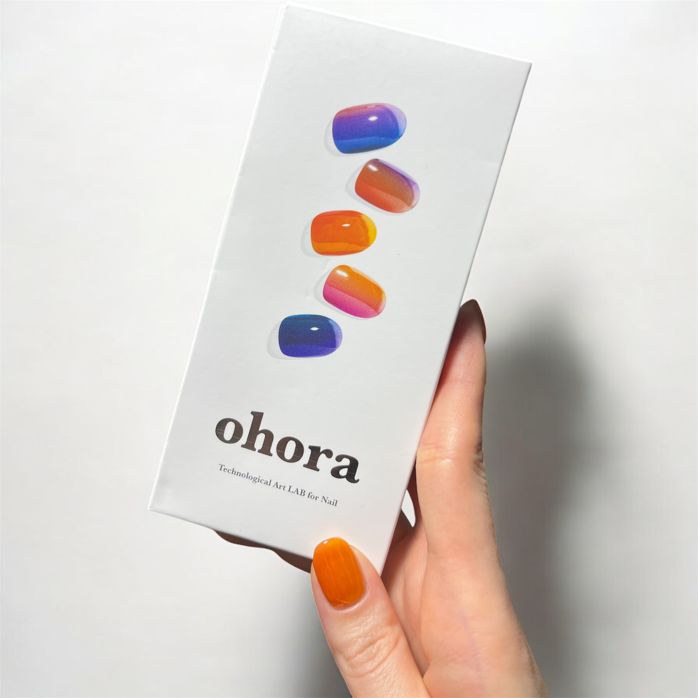 セミキュアジェルネイル（ハンド）/ohora/ネイルシールを使ったクチコミ（2枚目）