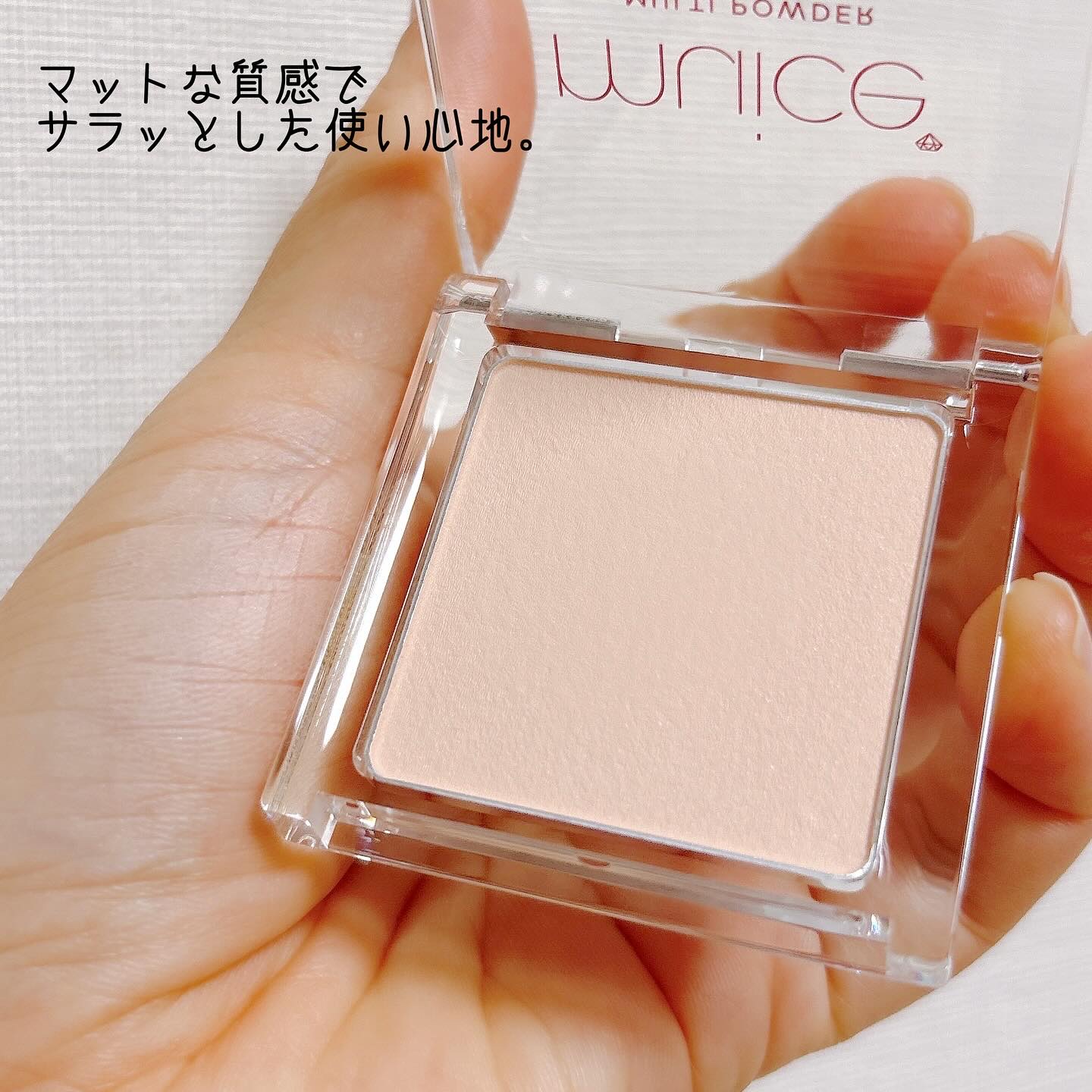 スポットメンテパウダー/muice/プレストパウダーを使ったクチコミ（3枚目）