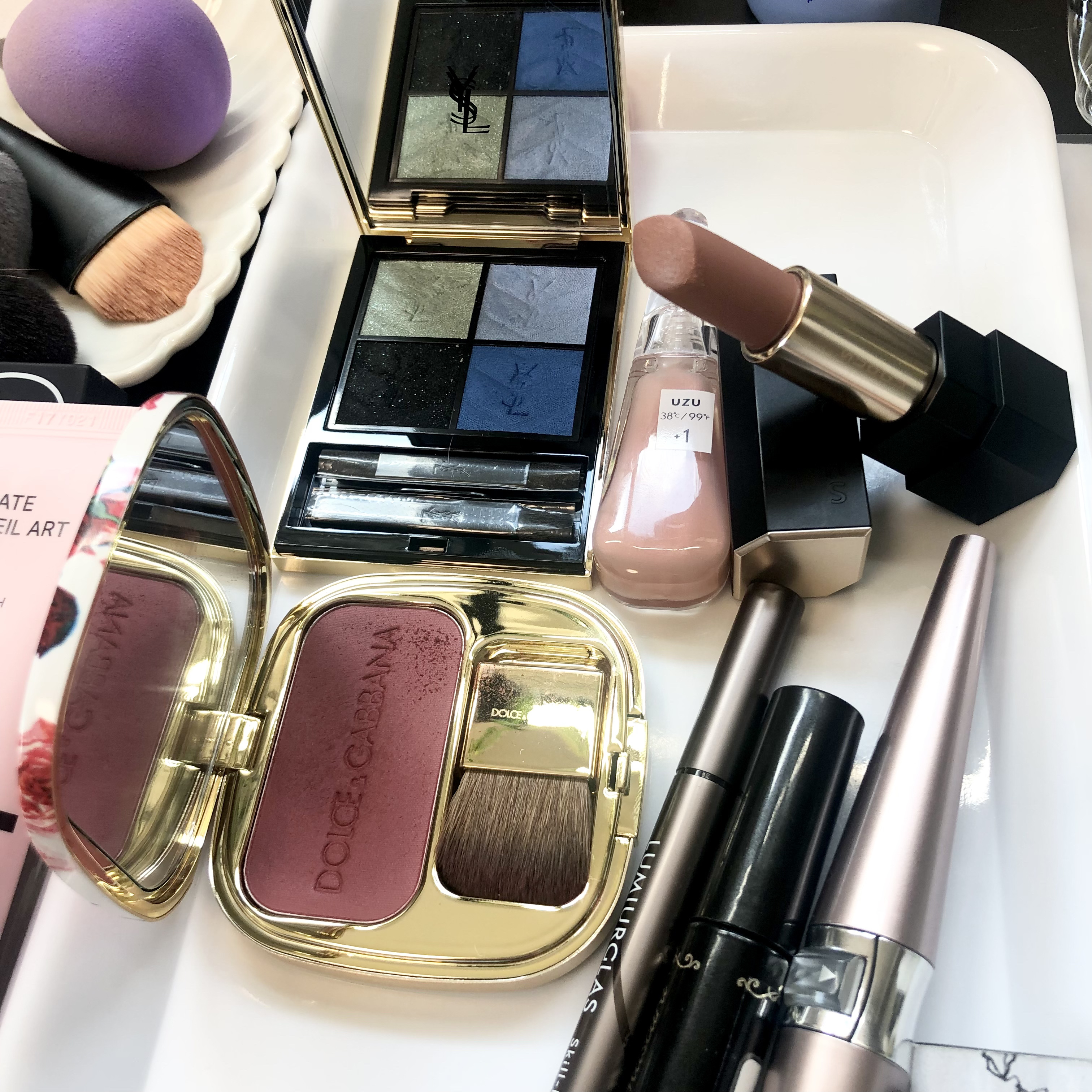 クチュール ミニ クラッチ/YVES SAINT LAURENT BEAUTE/アイシャドウパレットを使ったクチコミ（3枚目）