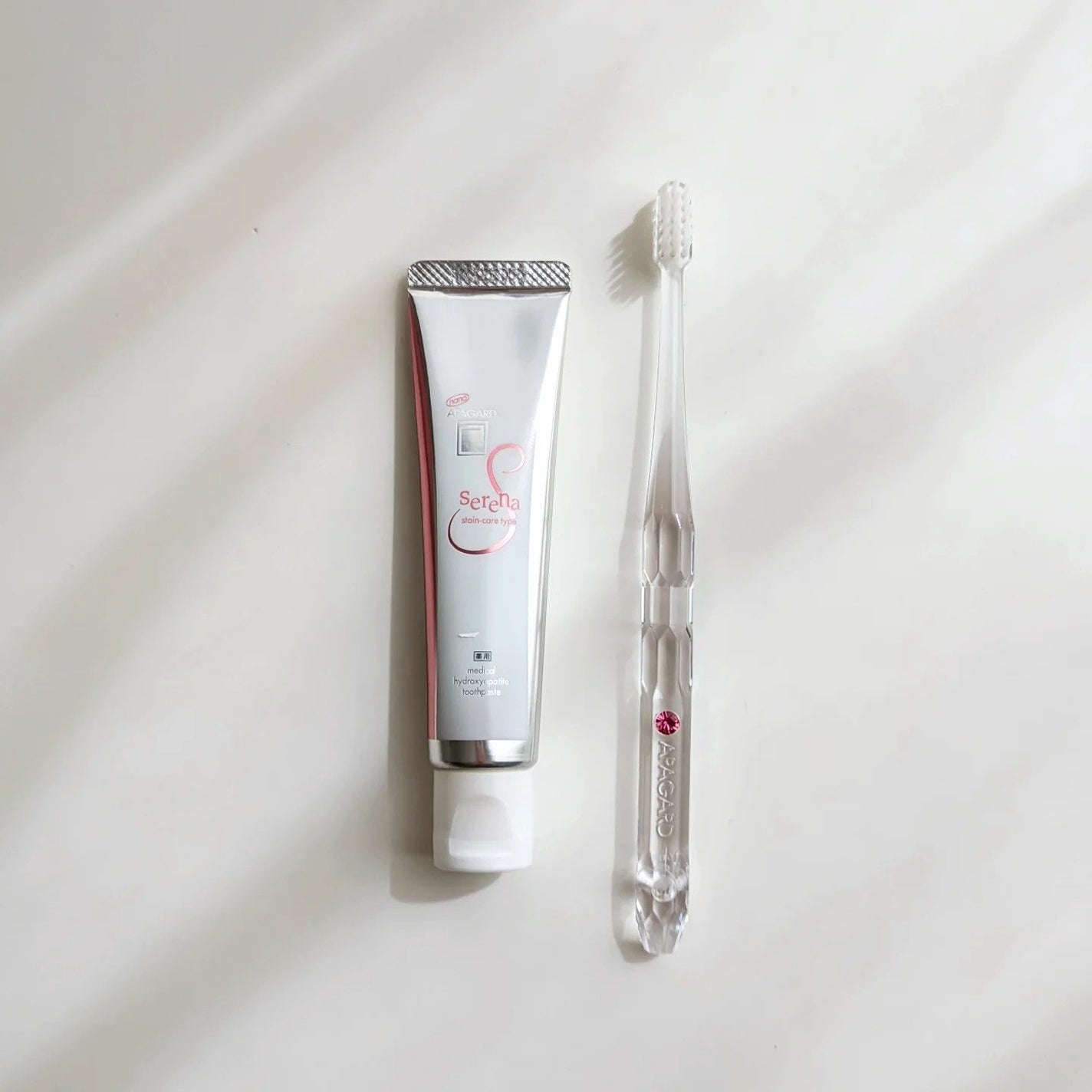 アパガードクリスタル歯ブラシ/アパガード/歯ブラシを使ったクチコミ(4枚目)