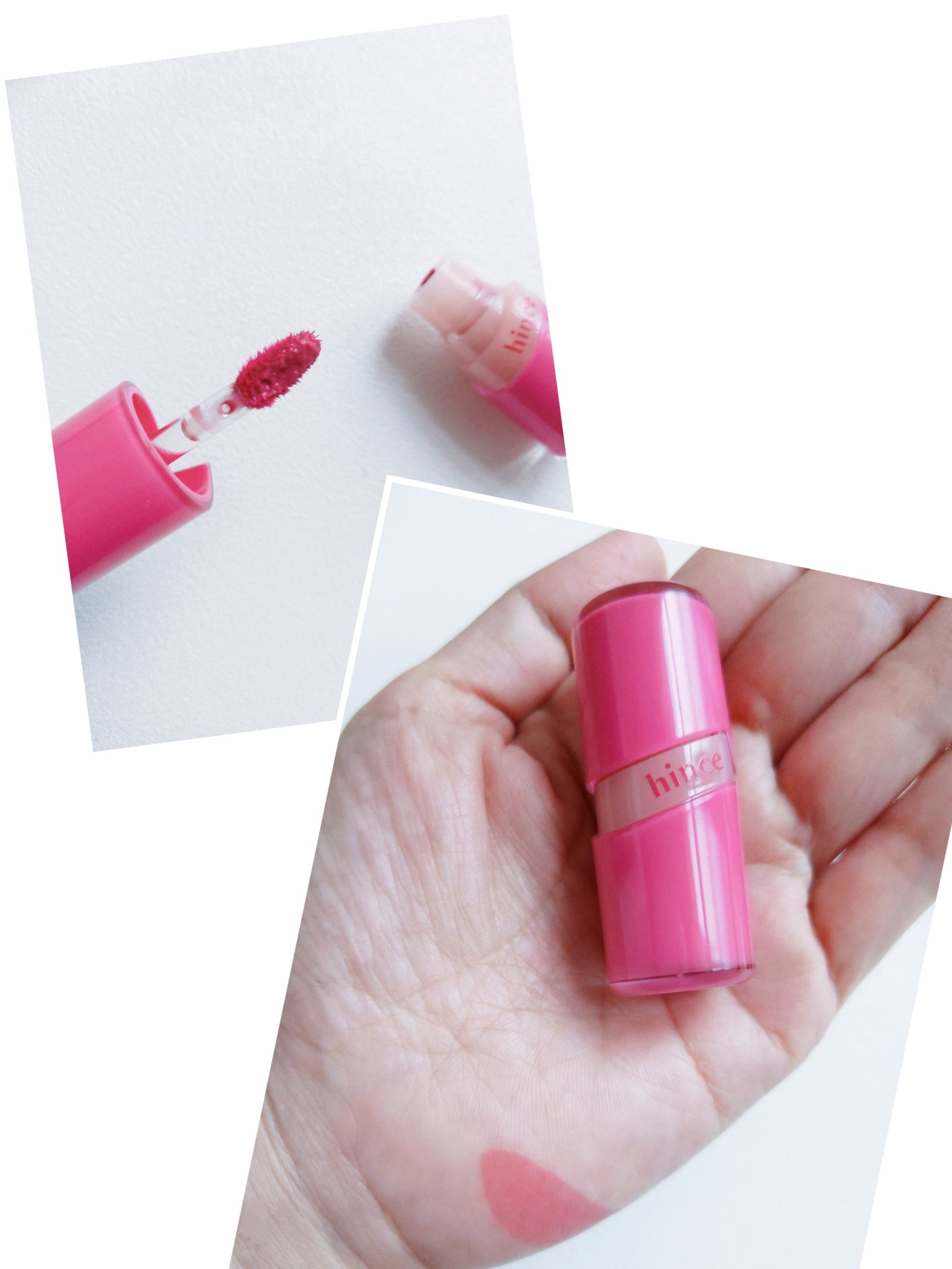 ロウグロウジェルティント R022 ロウ・カレント（ミニ）/hince/リップティントを使ったクチコミ（3枚目）