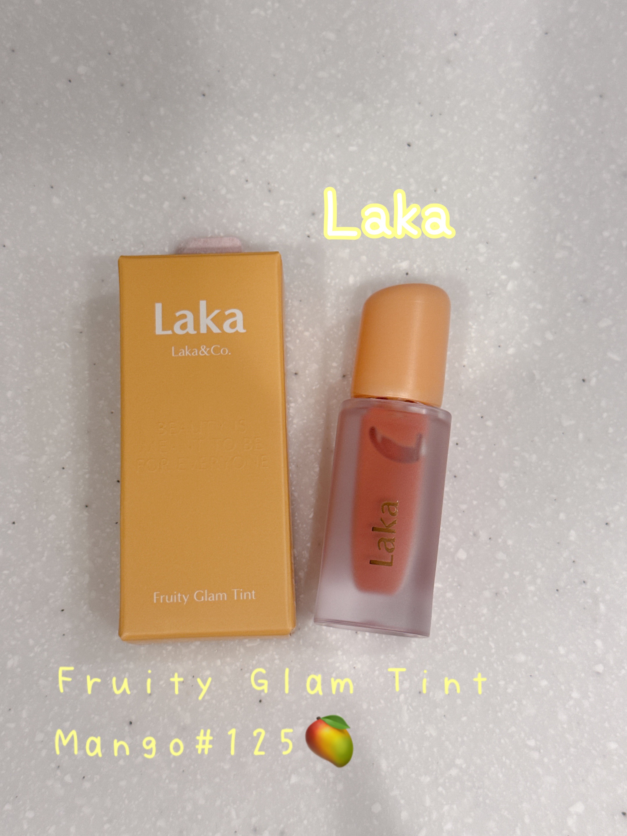 フルーティーグラムティント/Laka/リップティントを使ったクチコミ（1枚目）