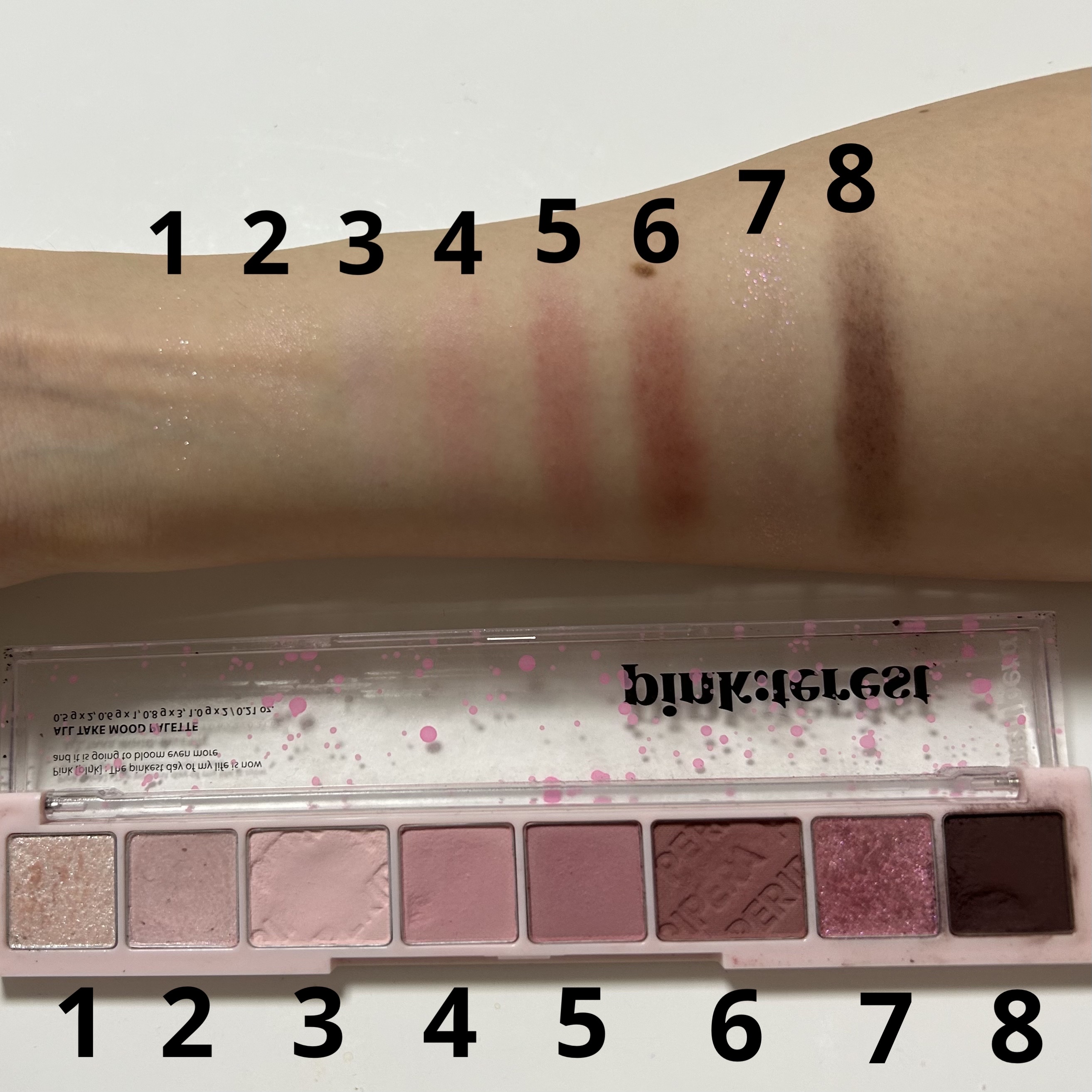 オール テイク ムード パレット(24AD)/PERIPERA/アイシャドウパレットを使ったクチコミ（2枚目）