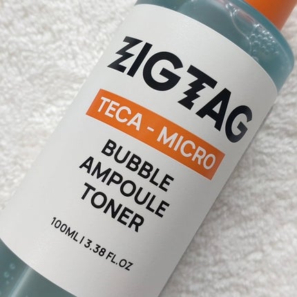 テカマイクロバブルアンプルトナー/ZIGTAG/化粧水を使ったクチコミ(3枚目)