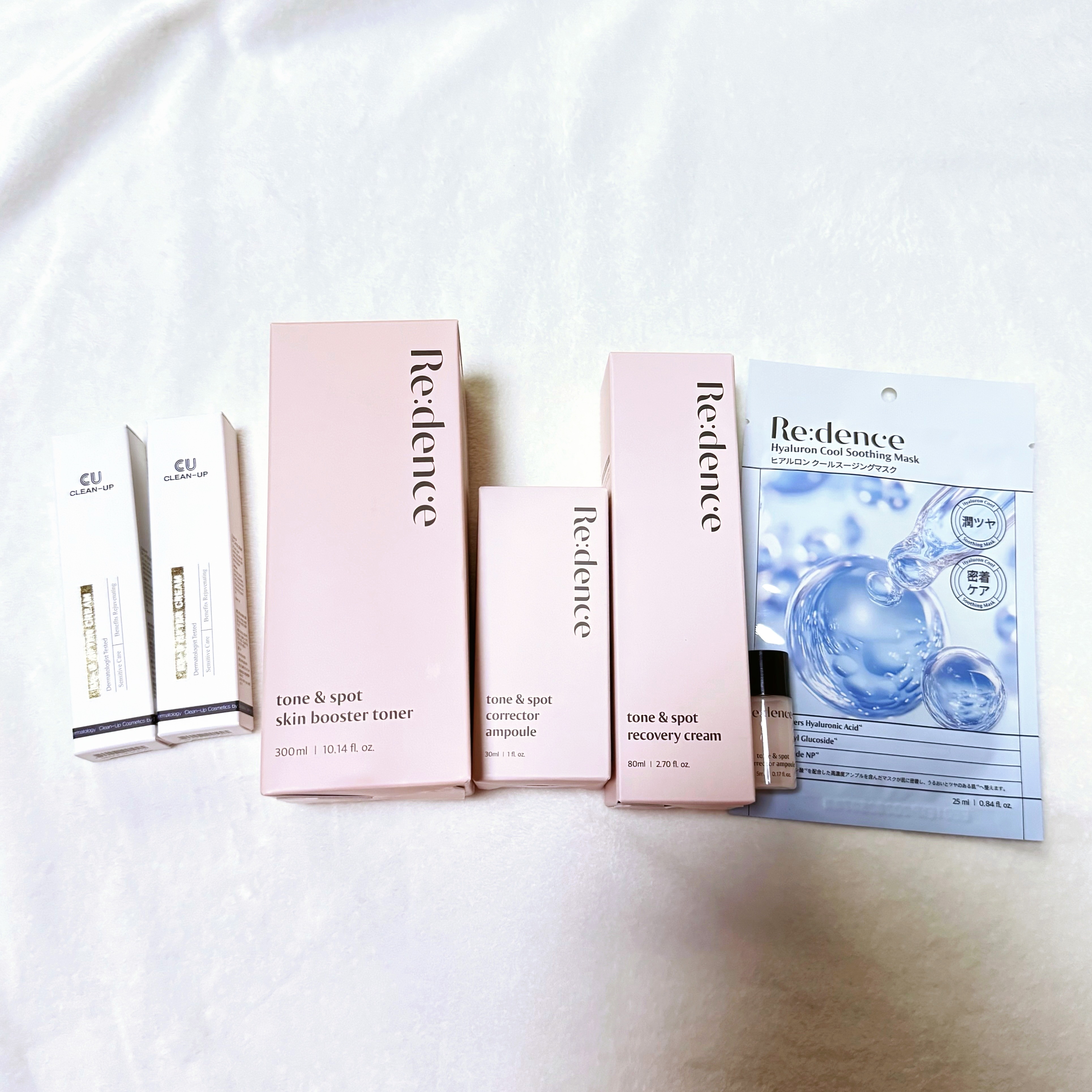 メガポ第1弾購入品🇰🇷

✔︎︎︎︎CU SKIN
BYYコラボの守護神アフタークリーム安心SET
・CLEAN-UP EX-C AFTER CREAM 15ml 2個


✔︎︎︎︎Re:dence
アスカさんコラボの美肌スタートセッ