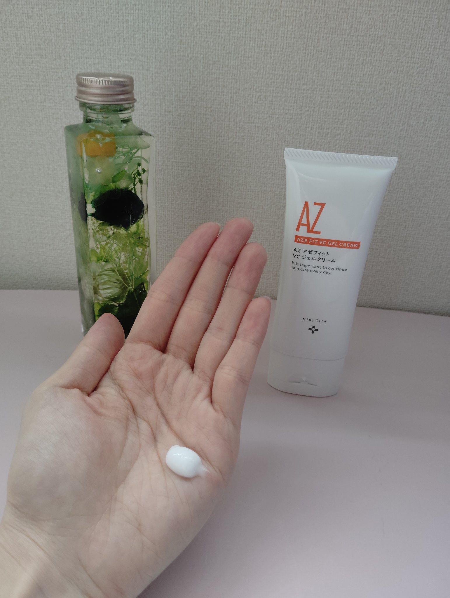 アゼフィット VC ジェルクリーム/NIKI PITA/フェイスクリームを使ったクチコミ（3枚目）
