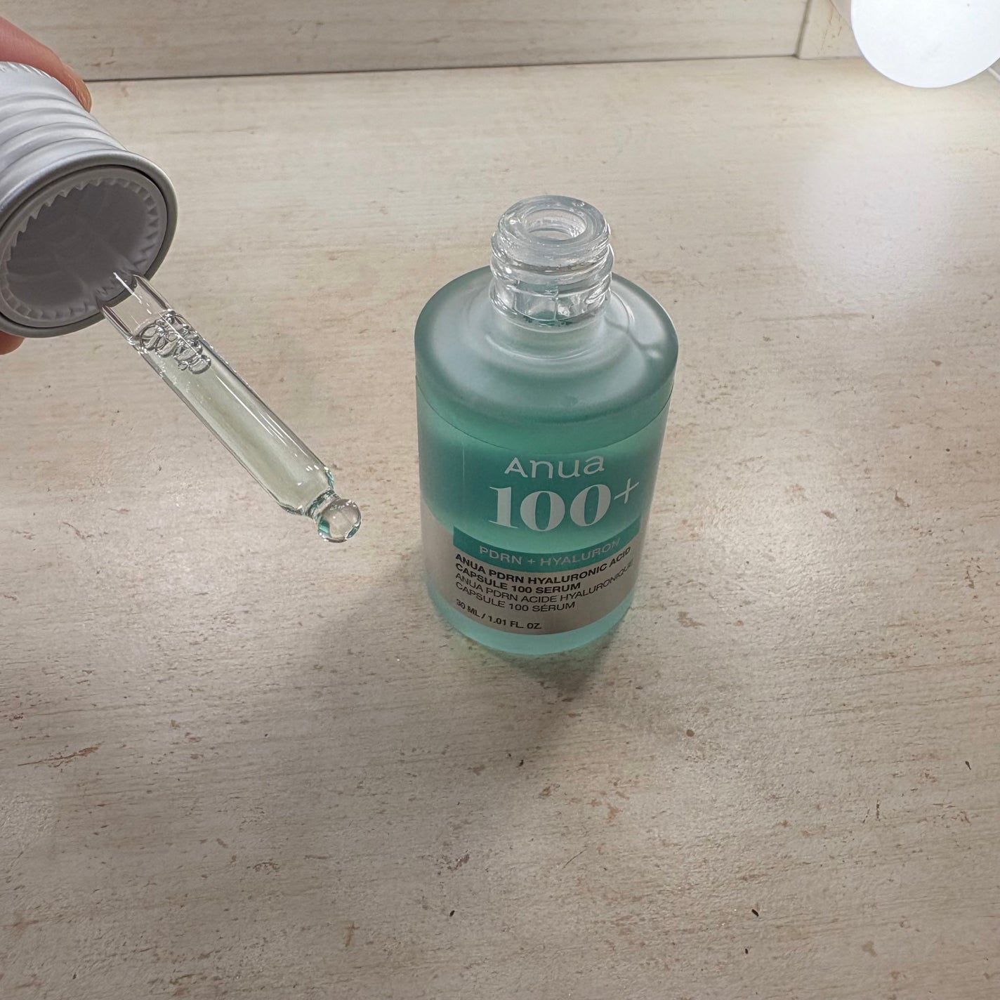 PDRNヒアルロン酸カプセル100セラム/Anua/美容液を使ったクチコミ(2枚目)