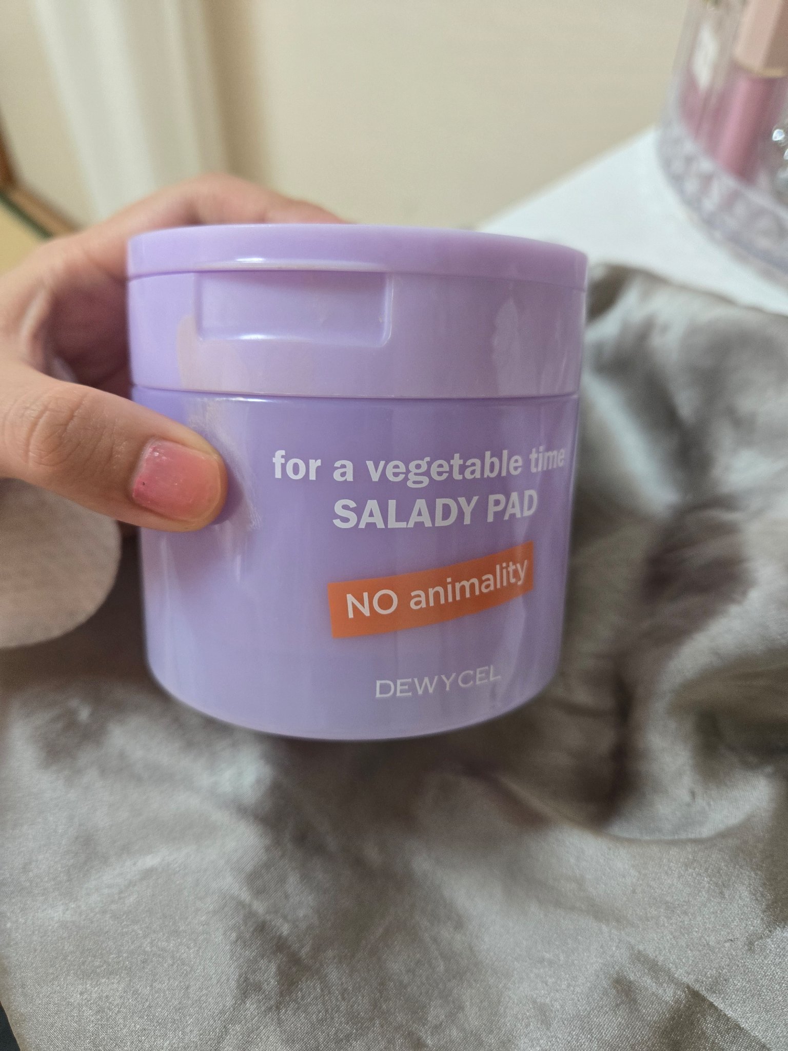 SALADY PAD 70EA/DEWYCEL/拭き取り化粧水を使ったクチコミ（3枚目）