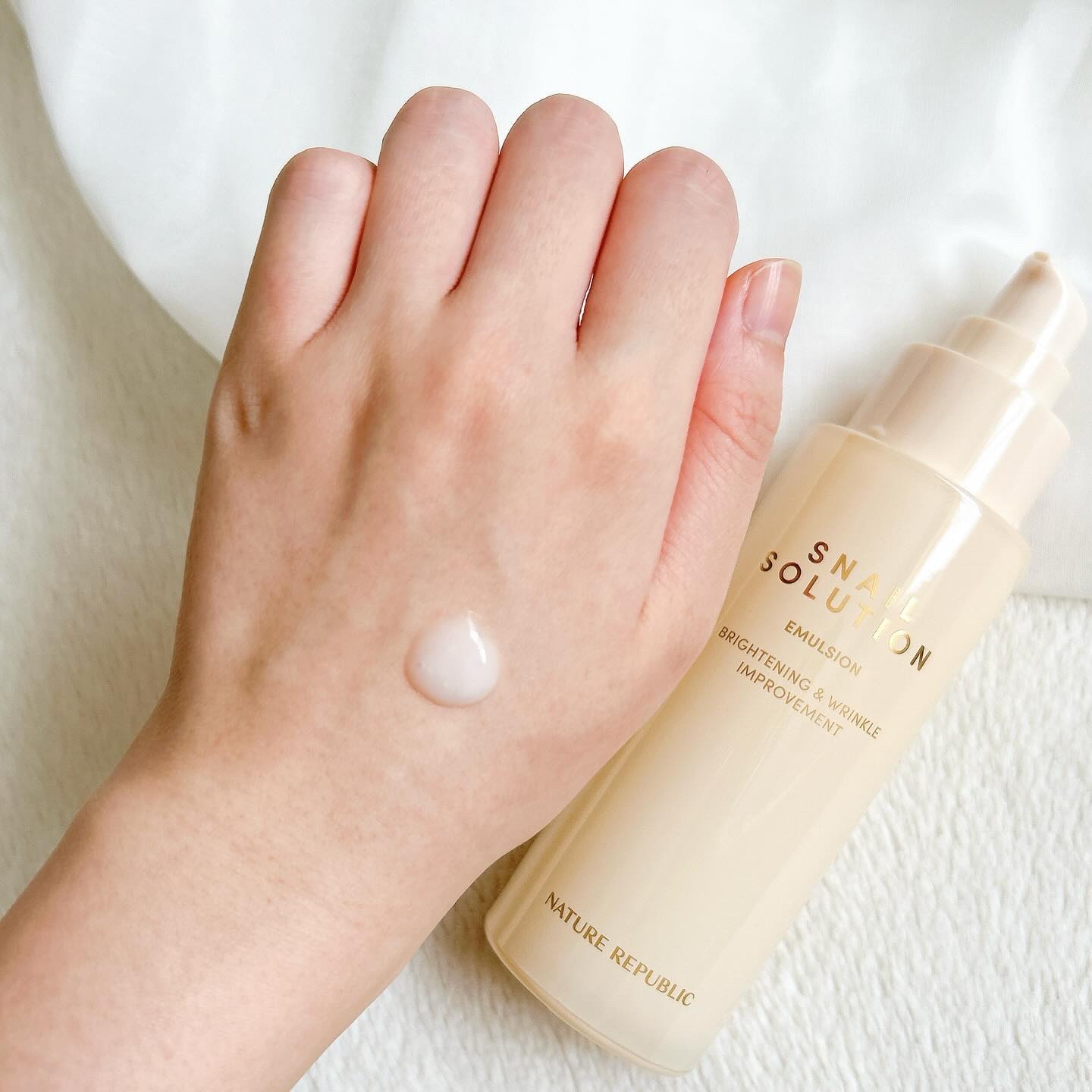 スネイル ソリューション エマルジョン/ネイチャーリパブリック/その他スキンケアを使ったクチコミ（3枚目）