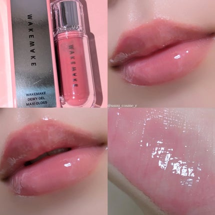 デュイジェルマキシグロス 09 バレエピンク/wakemake/リップグロスの画像