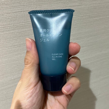 薬用クリアケアオールインワンジェル/無印良品/オールインワン化粧品を使ったクチコミ(1枚目)
