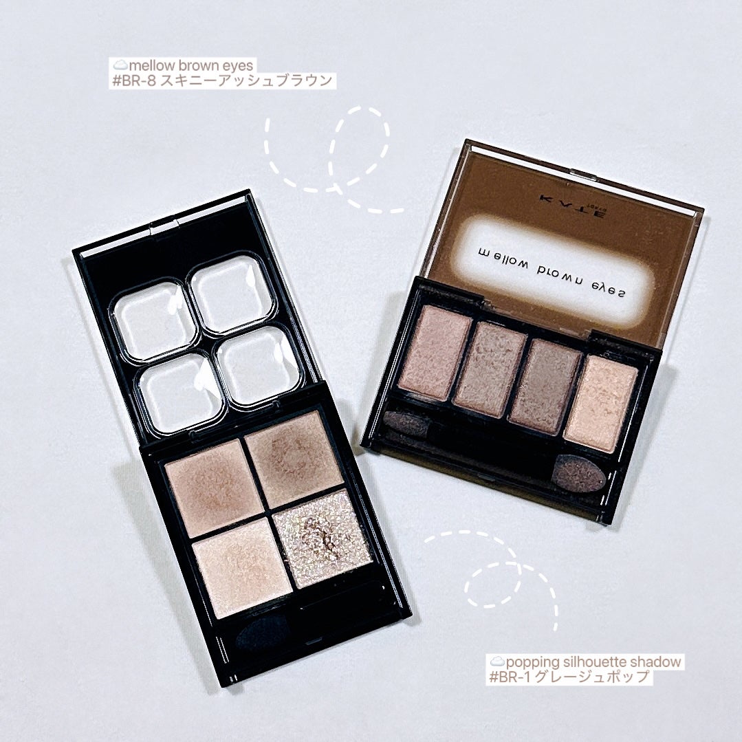 ケイト ポッピングシルエットシャドウ/KATE/アイシャドウパレットを使ったクチコミ(2枚目)