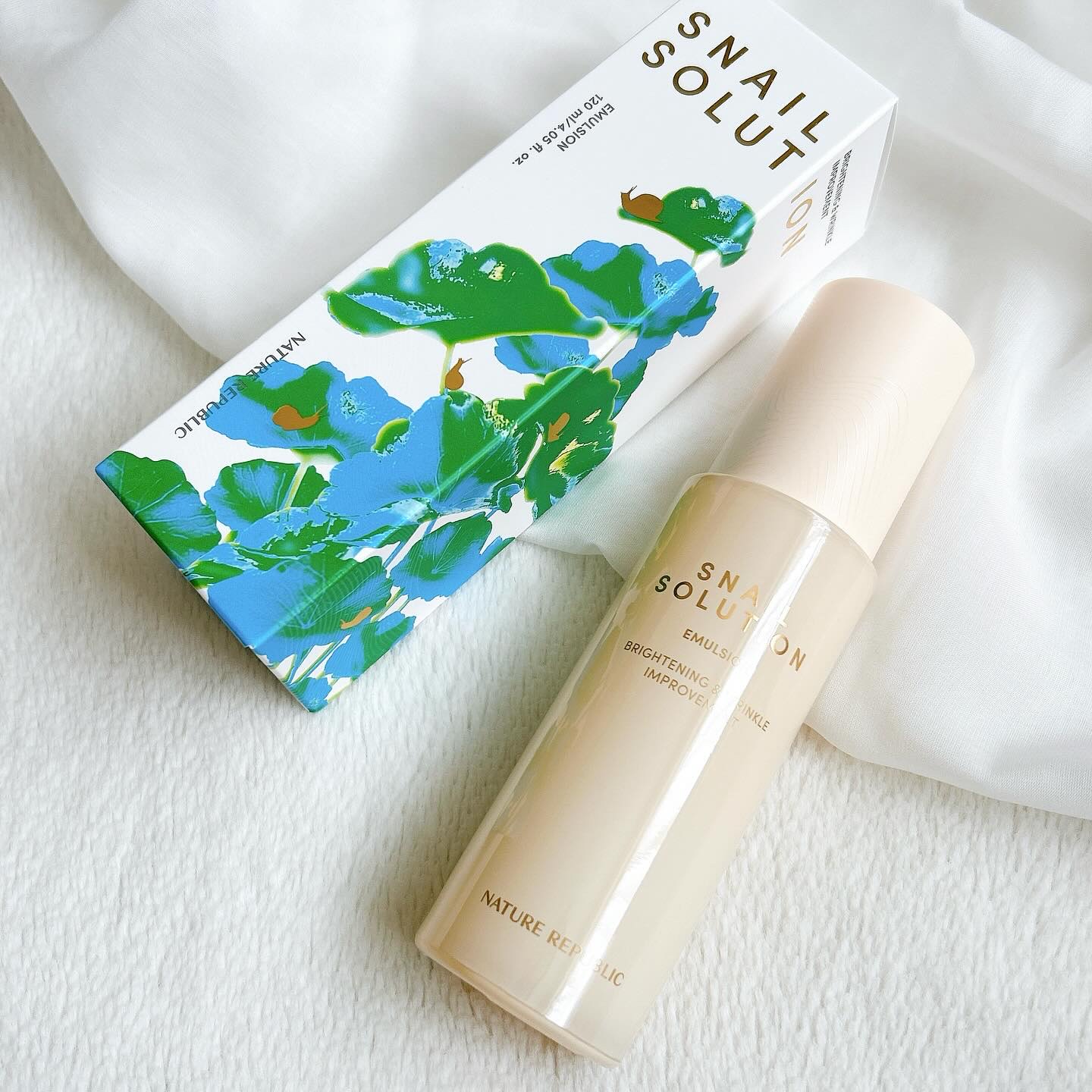 スネイル ソリューション エマルジョン/ネイチャーリパブリック/その他スキンケアを使ったクチコミ（1枚目）