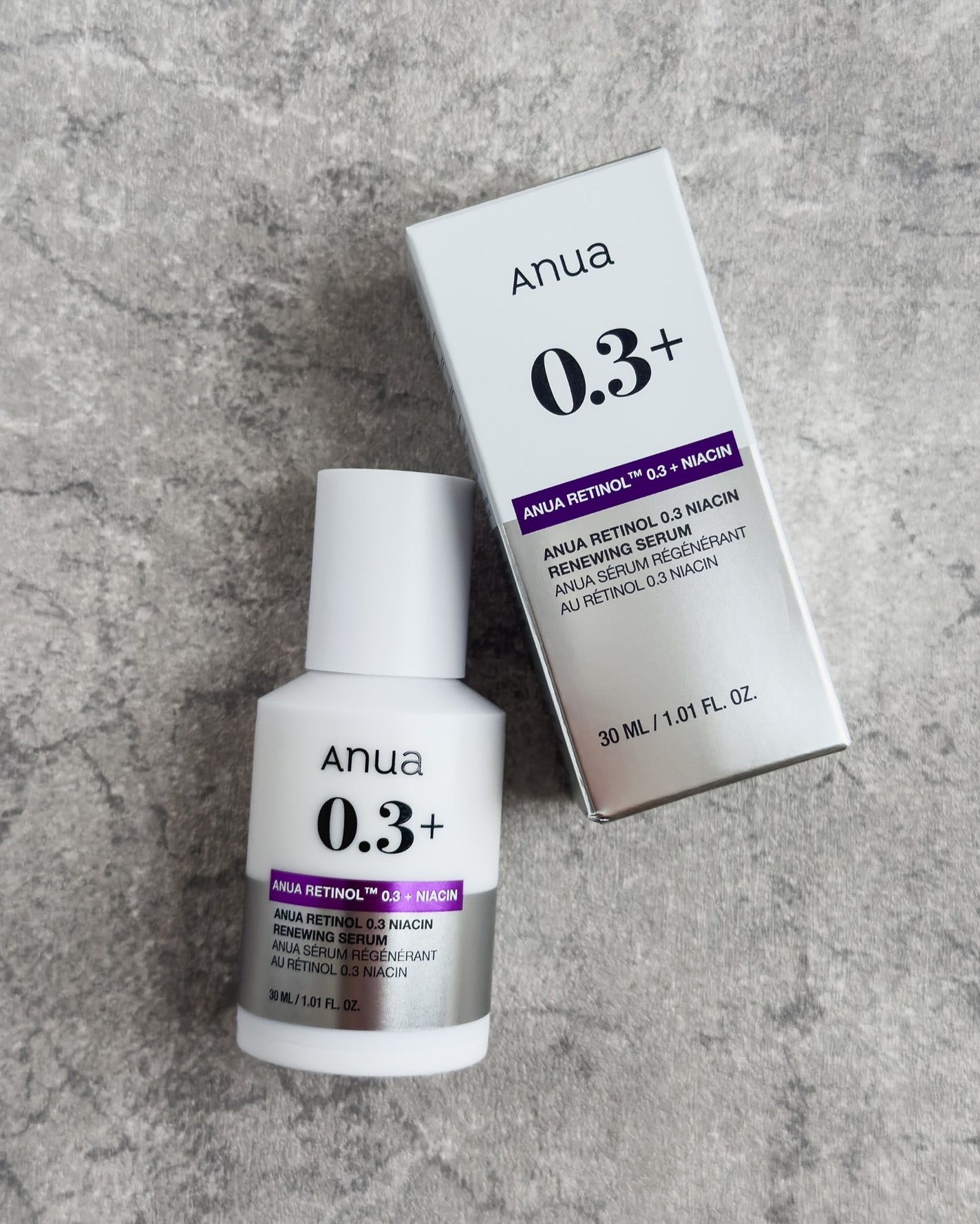 レチノール0.3 ナイアシンリニューイングセラム/Anua/美容液を使ったクチコミ(4枚目)