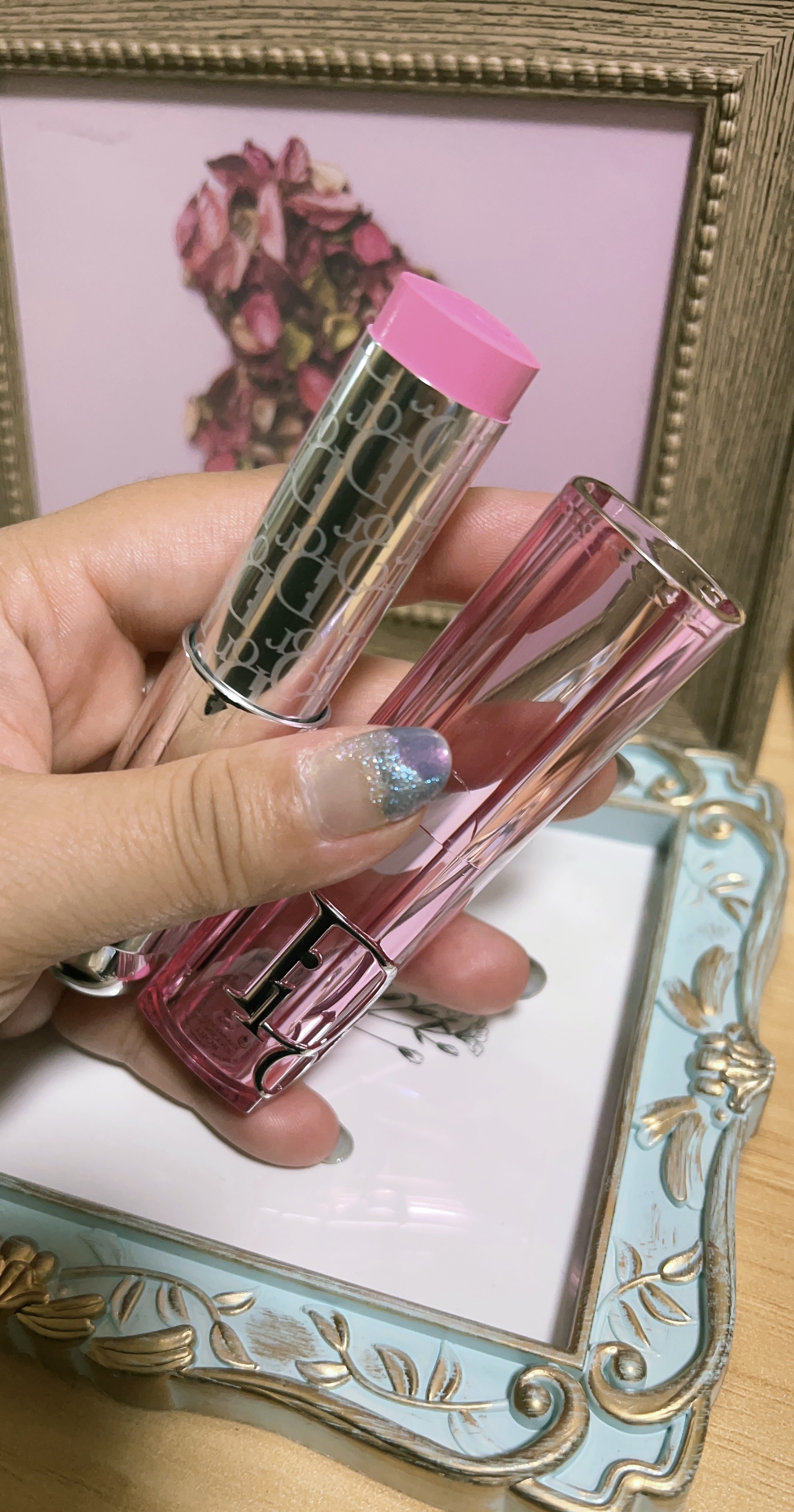 バックステージ ロージー グロウ スティック/Dior/チークを使ったクチコミ（1枚目）