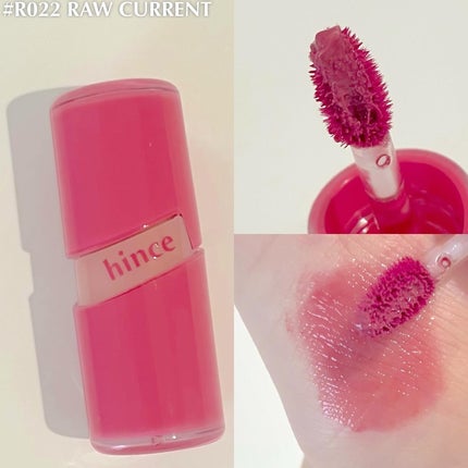 ロウグロウジェルティント/hince/リップティントを使ったクチコミ(3枚目)