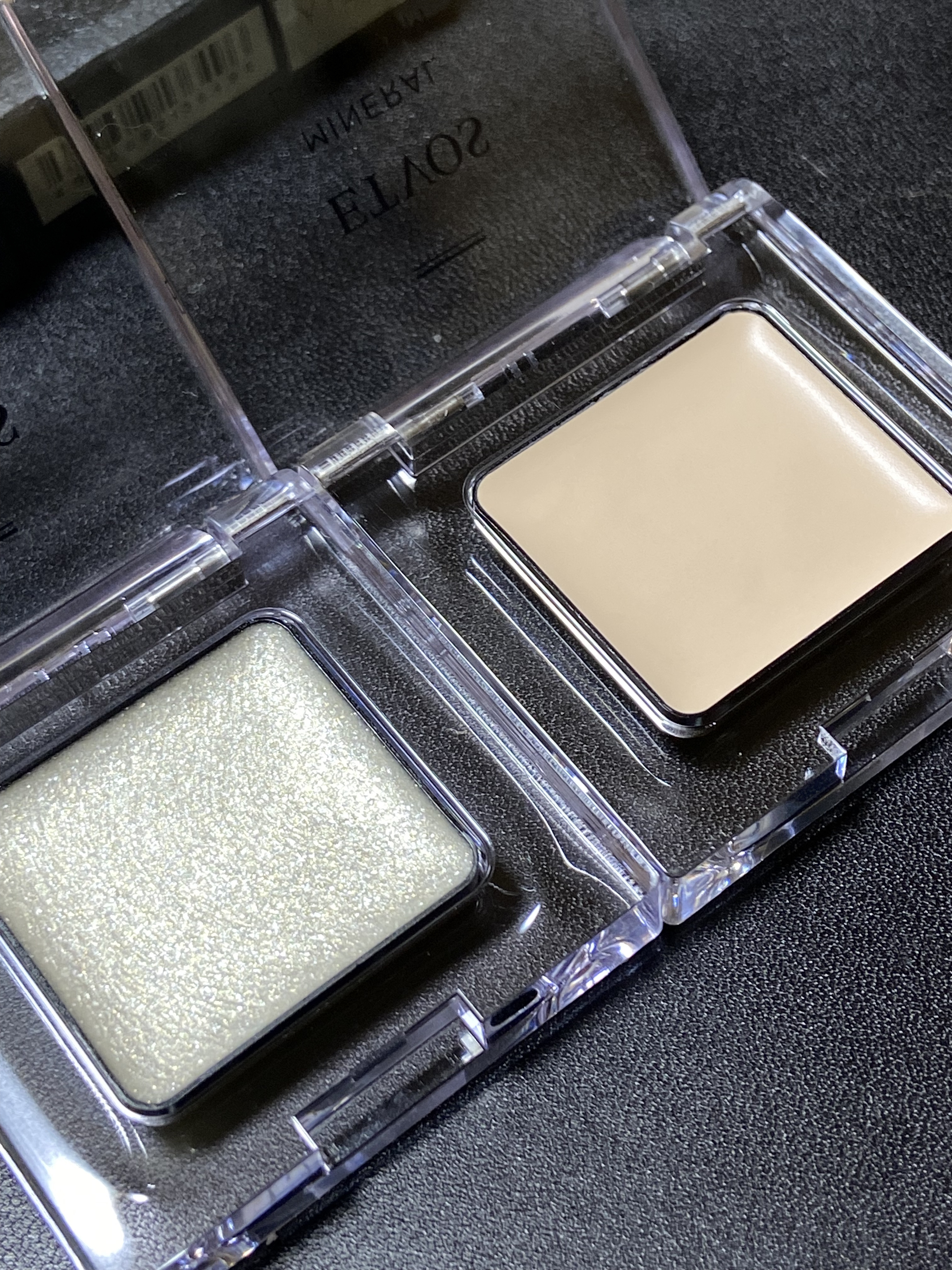 ミネラルアイバームⅡ/エトヴォス/ジェル・クリームアイシャドウを使ったクチコミ（2枚目）