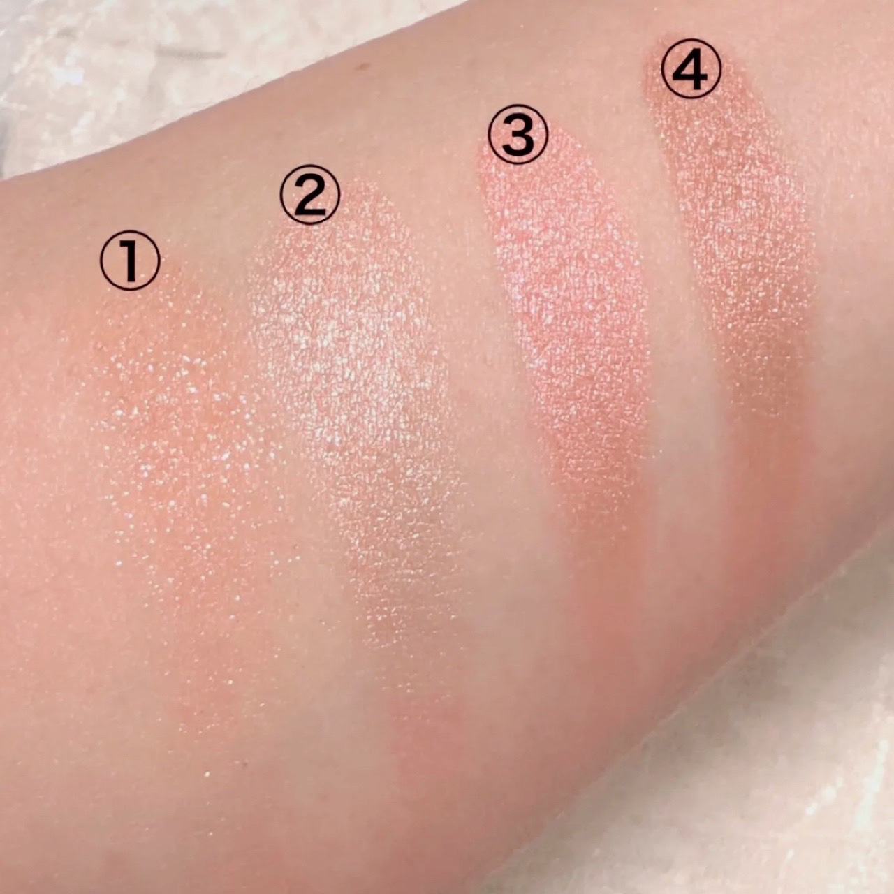 ニュアンスオンアイシャドウ/CEZANNE/アイシャドウパレットを使ったクチコミ（3枚目）