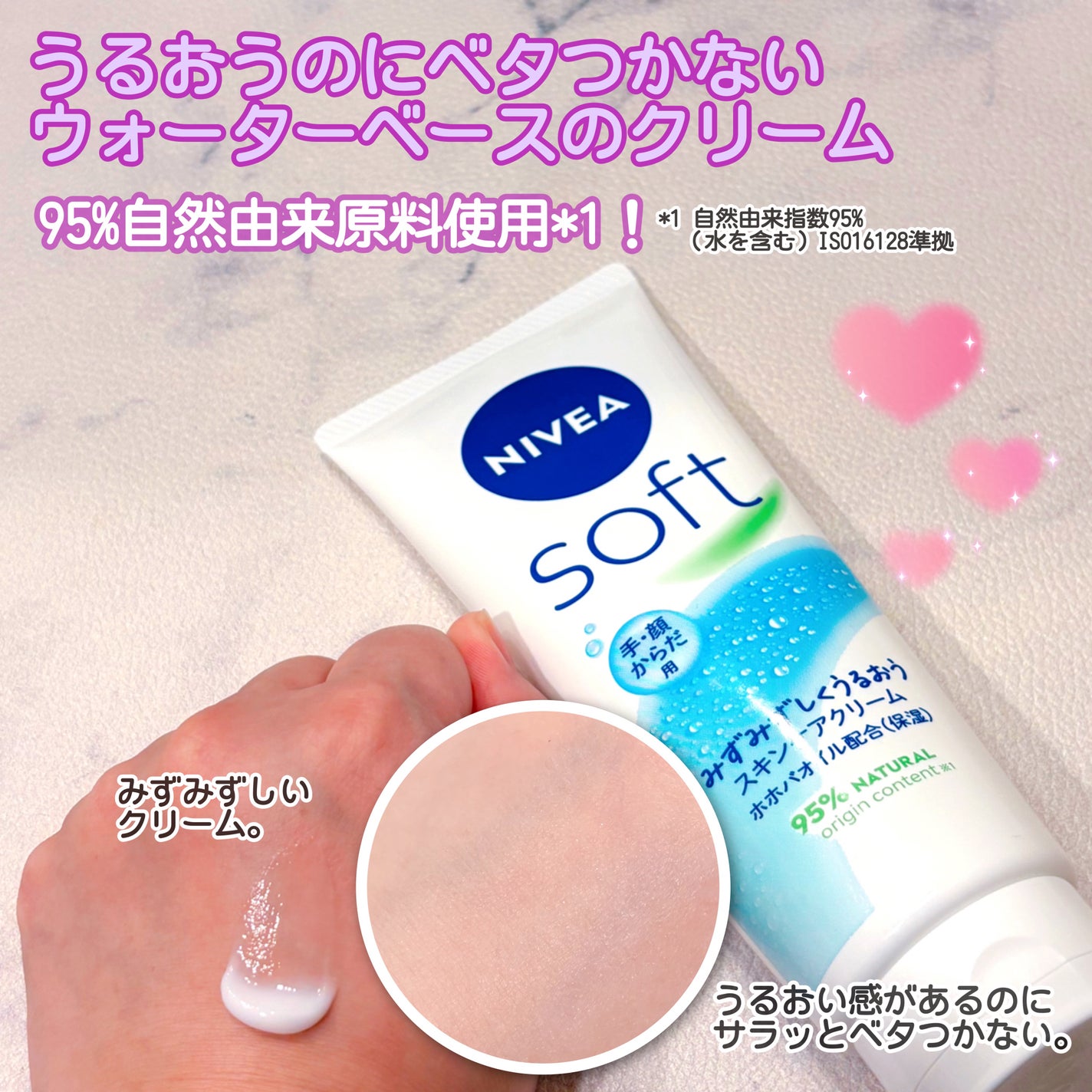 ニベアソフト スキンケアクリーム/ニベア/ボディクリームを使ったクチコミ(2枚目)
