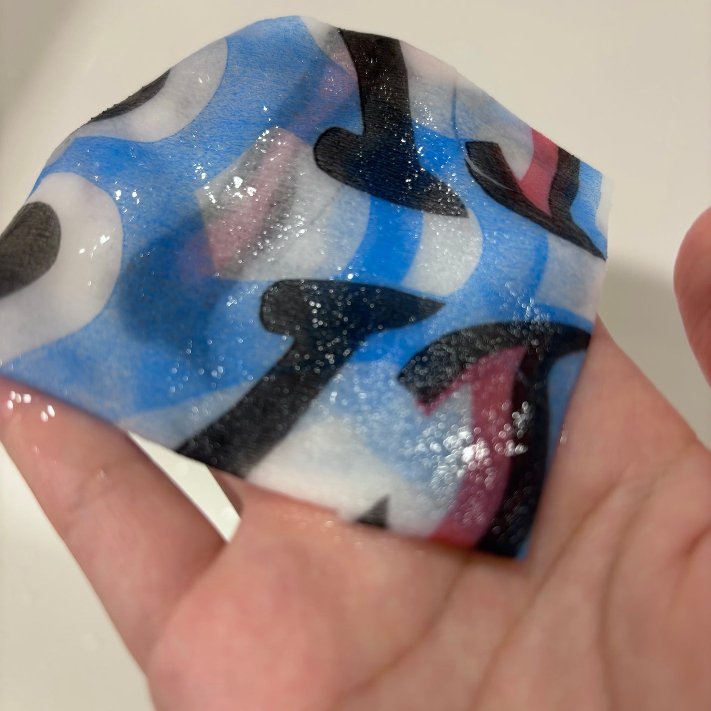 歌舞伎フェイスパック 公家荒/松竹/シートマスク・パックを使ったクチコミ(3枚目)