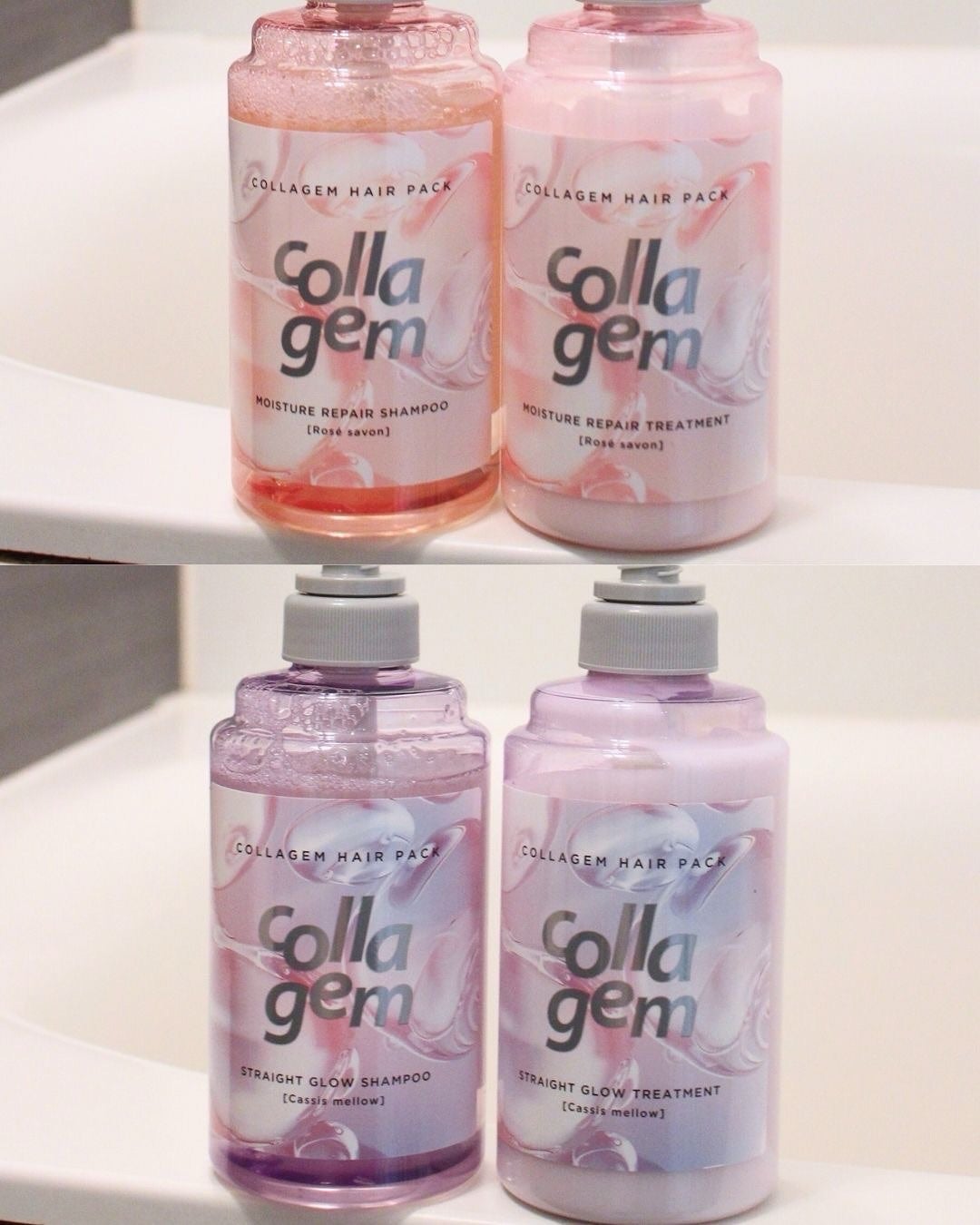 コラジェム モイスチャーリペアシャンプー/トリートメント/collagem/市販シャンプーを使ったクチコミ(5枚目)