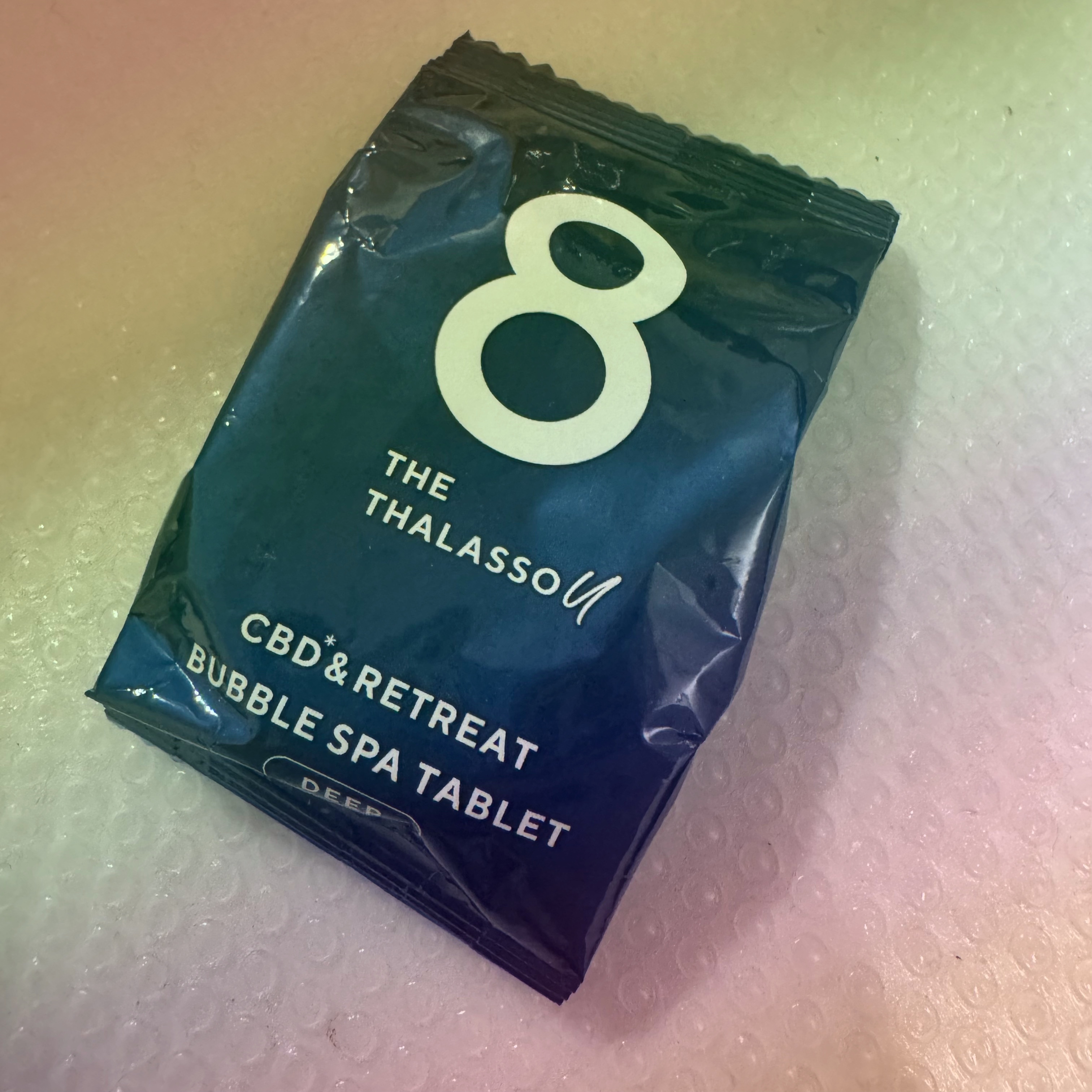 エイトザタラソ ユー CBD＆リトリート バブルスパ タブレット入浴料 ディープ/エイトザタラソ/炭酸系入浴剤を使ったクチコミ（1枚目）