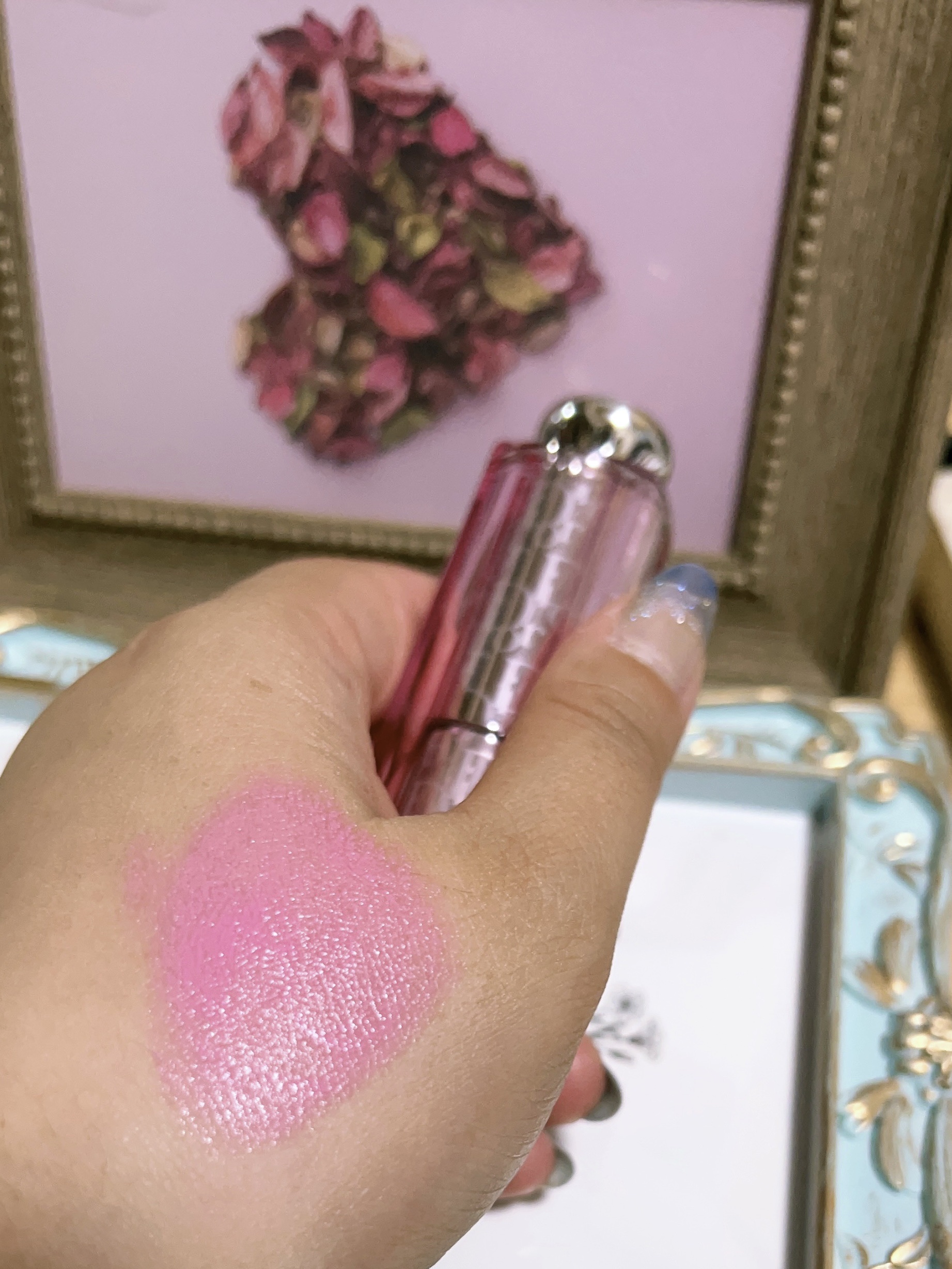 バックステージ ロージー グロウ スティック/Dior/チークを使ったクチコミ（2枚目）