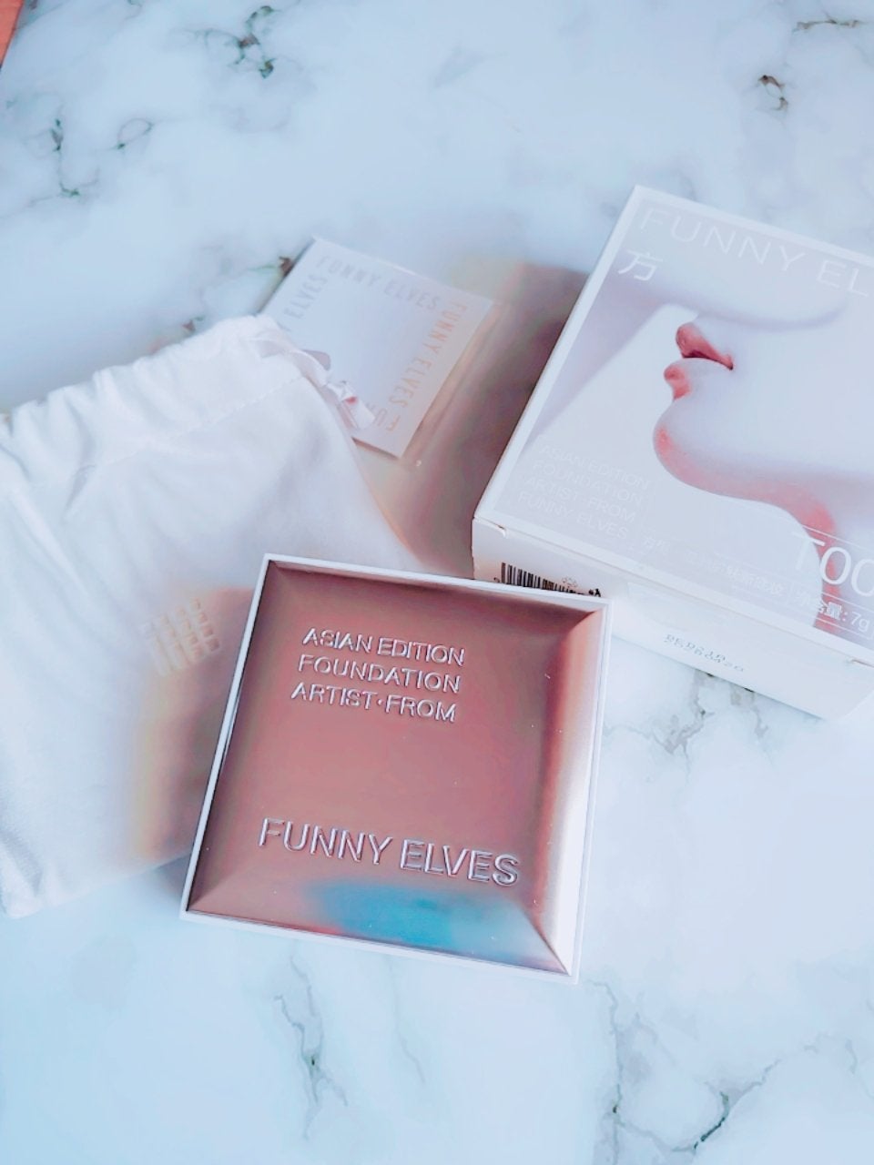 ノートレースシースルーセッティングパウダー/FUNNY ELVES方里/プレストパウダーを使ったクチコミ(5枚目)