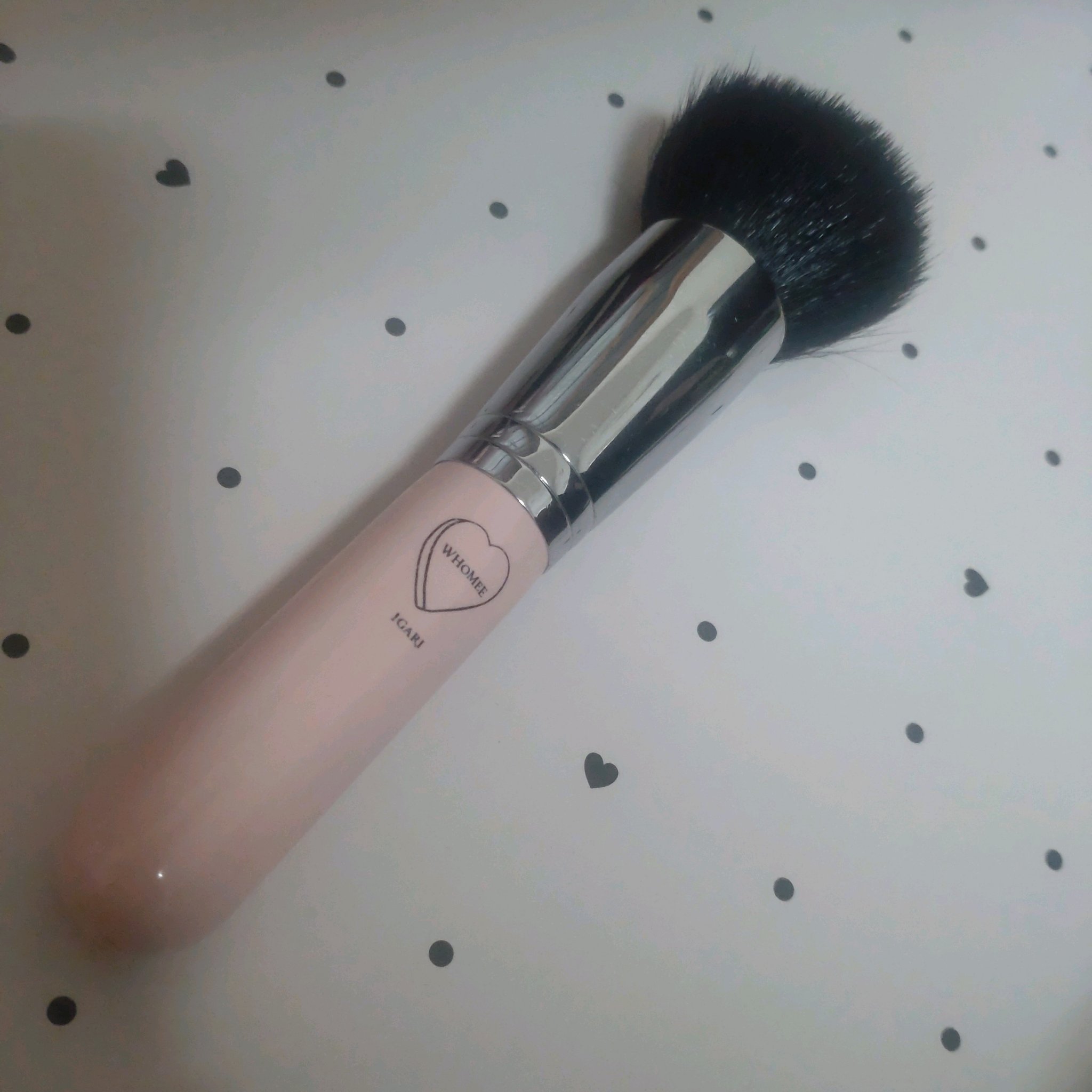 チークブラシ 熊野筆/WHOMEE/メイクブラシを使ったクチコミ（1枚目）