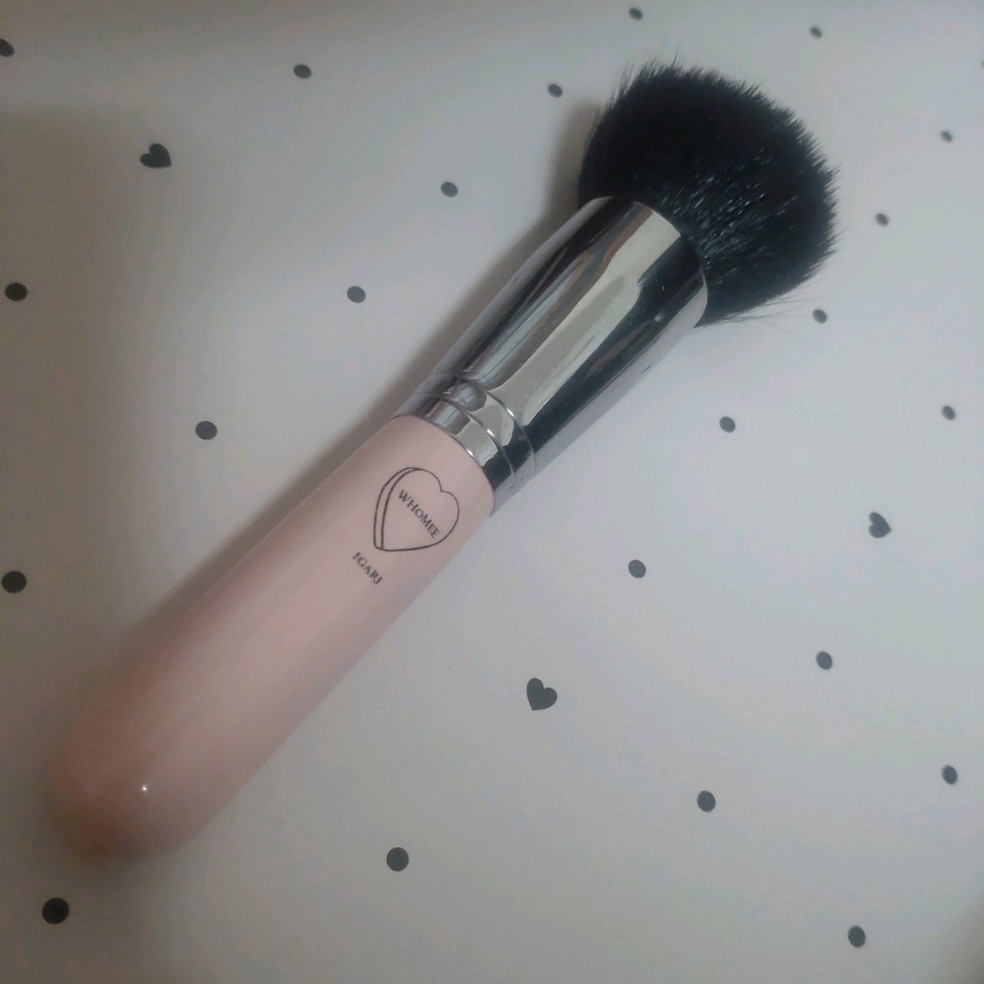 チークブラシ 熊野筆/WHOMEE/メイクブラシを使ったクチコミ(1枚目)