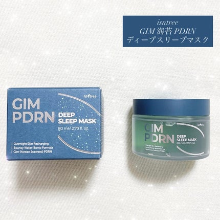 海苔PDRNディープスリープマスク/Isntree/オールインワン化粧品を使ったクチコミ(1枚目)
