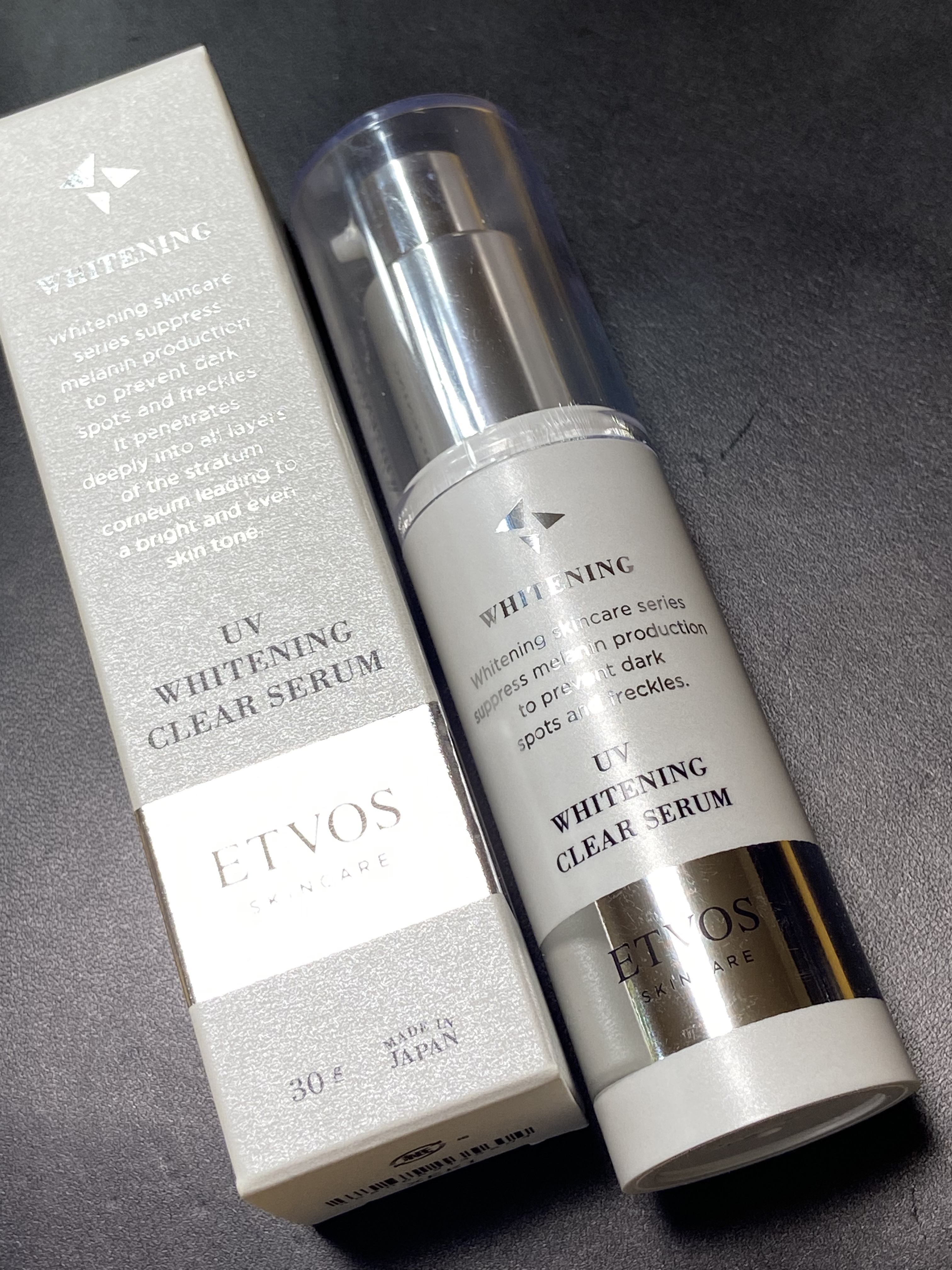 薬用 UVホワイトニングクリアセラム/エトヴォス/日焼け止め・UVケアを使ったクチコミ（1枚目）