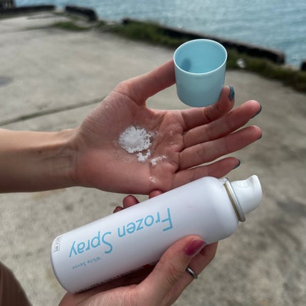 フローズンスプレー ホワイトサボンの香り/スキューズミー/デオドラント・制汗剤を使ったクチコミ(4枚目)