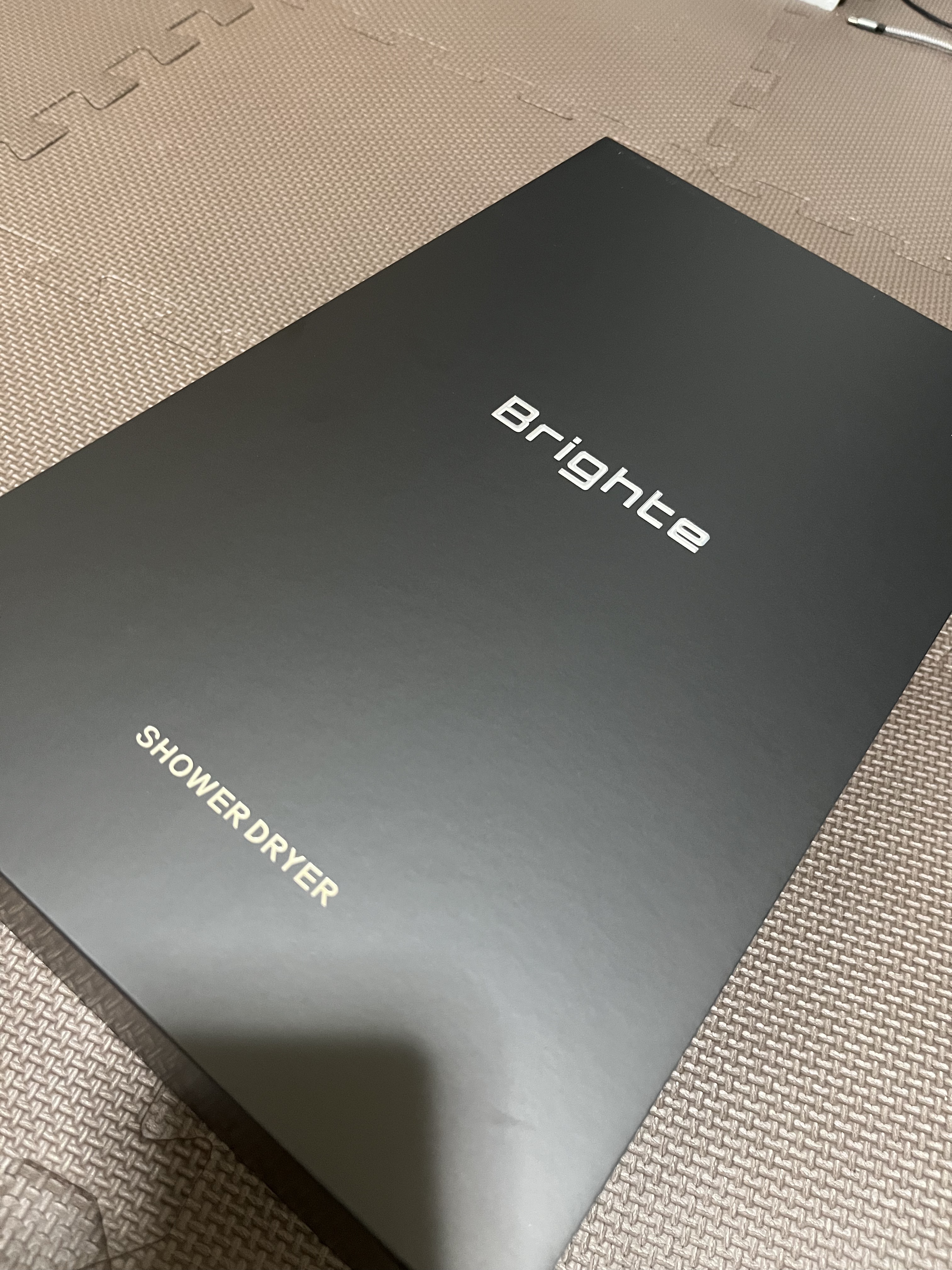 SHOWER DRYER/Brighte/ドライヤーを使ったクチコミ（2枚目）